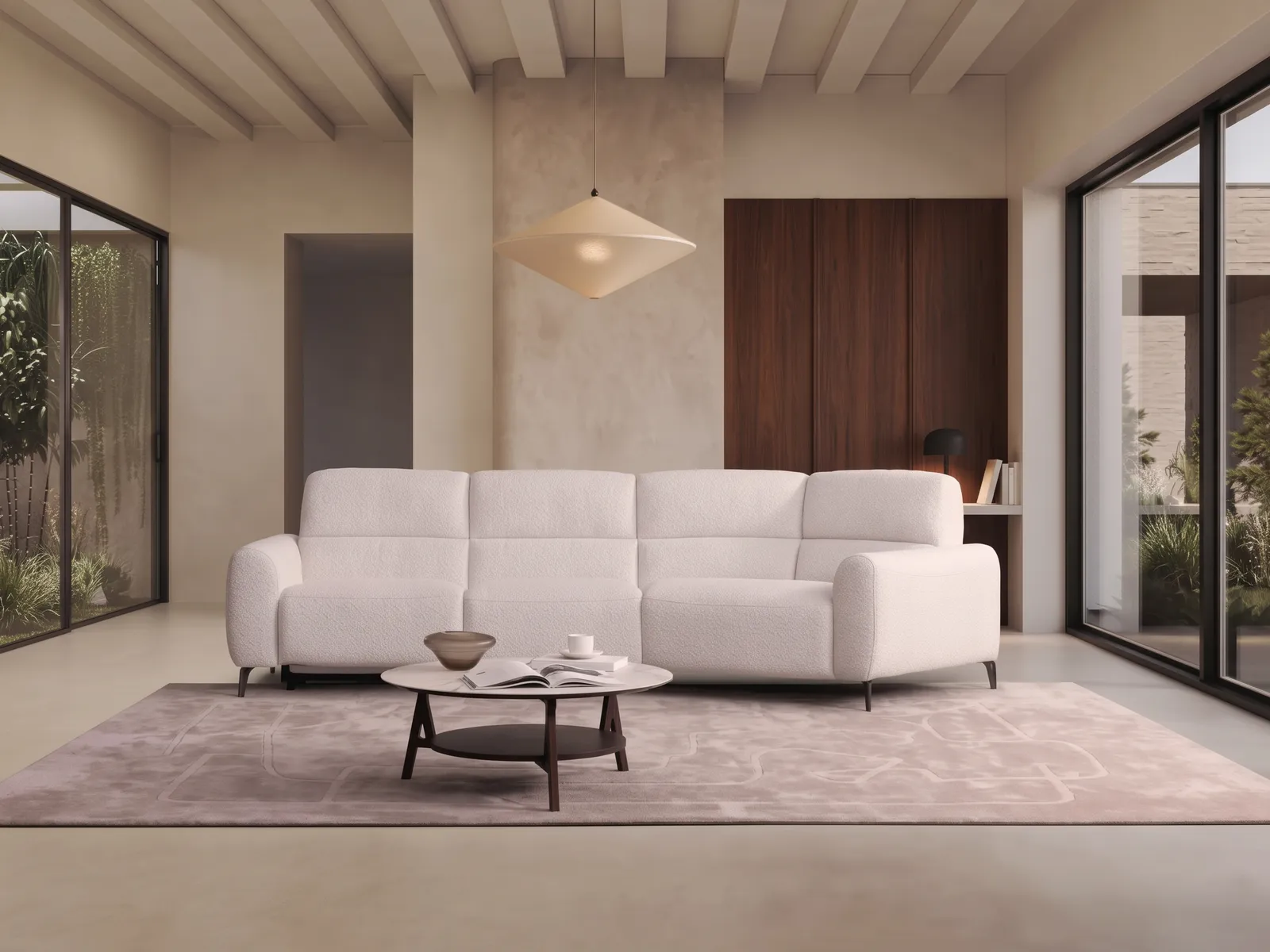 Curved Sofa