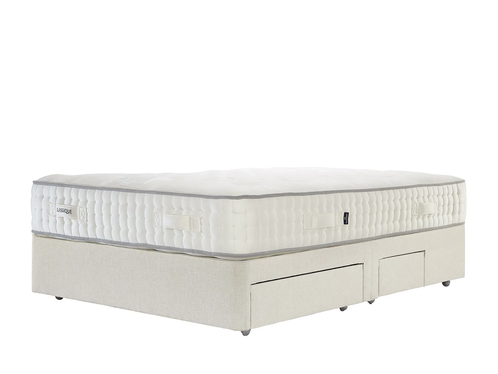 Double 2+2 Drawer Divan Set