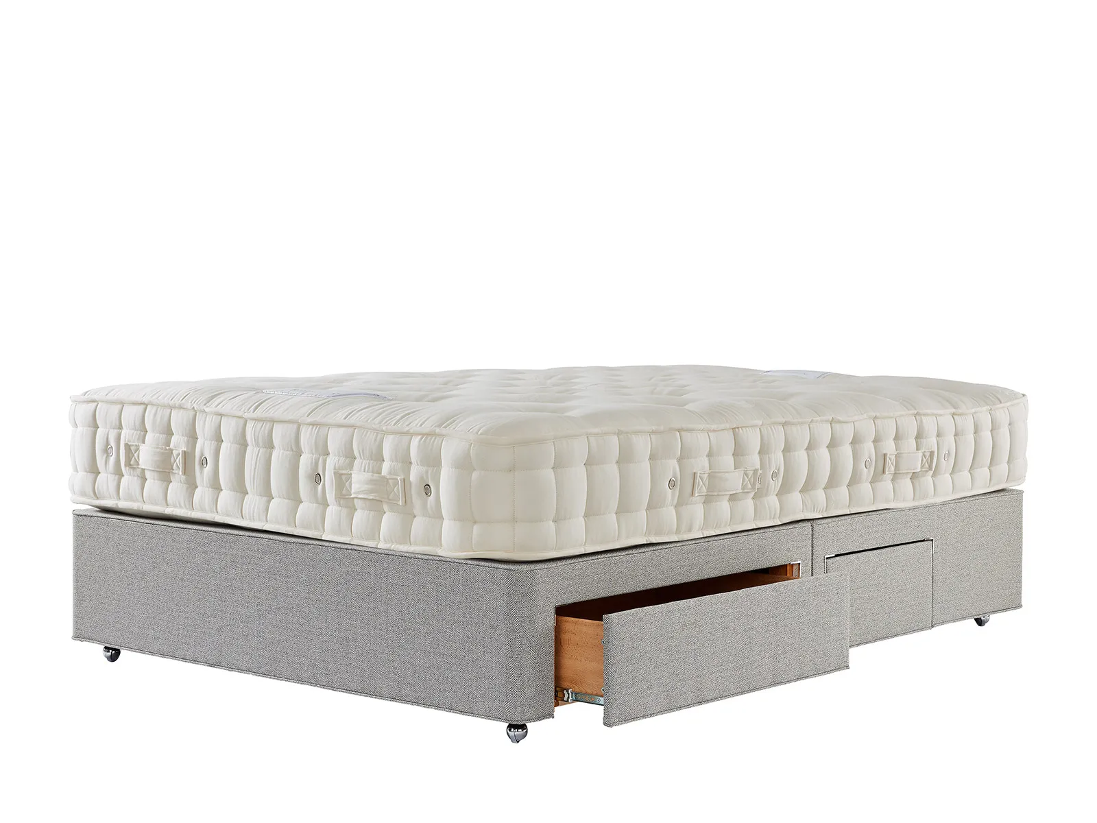 King Size 2+2 Drawer Divan Set