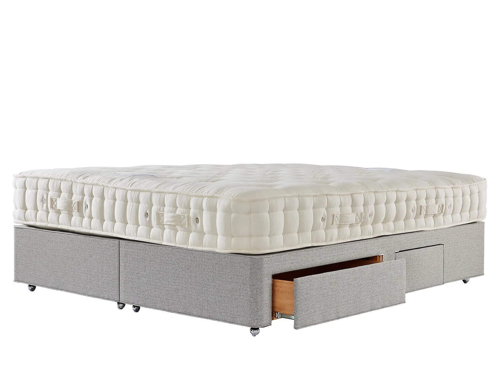 Super King Size 2+2 Drawer Divan Set