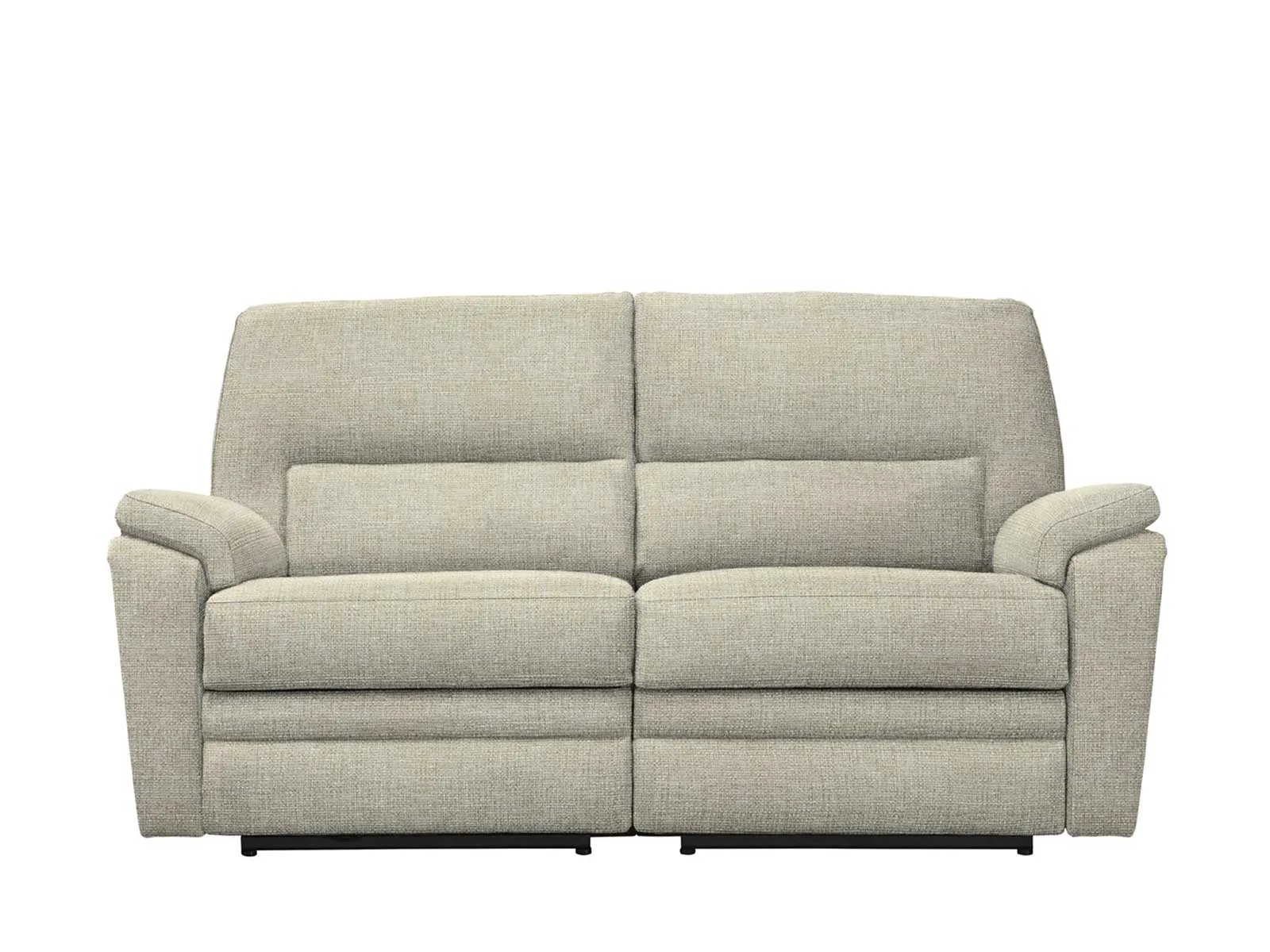 Large 2 Seater Manual Recliner Sofa