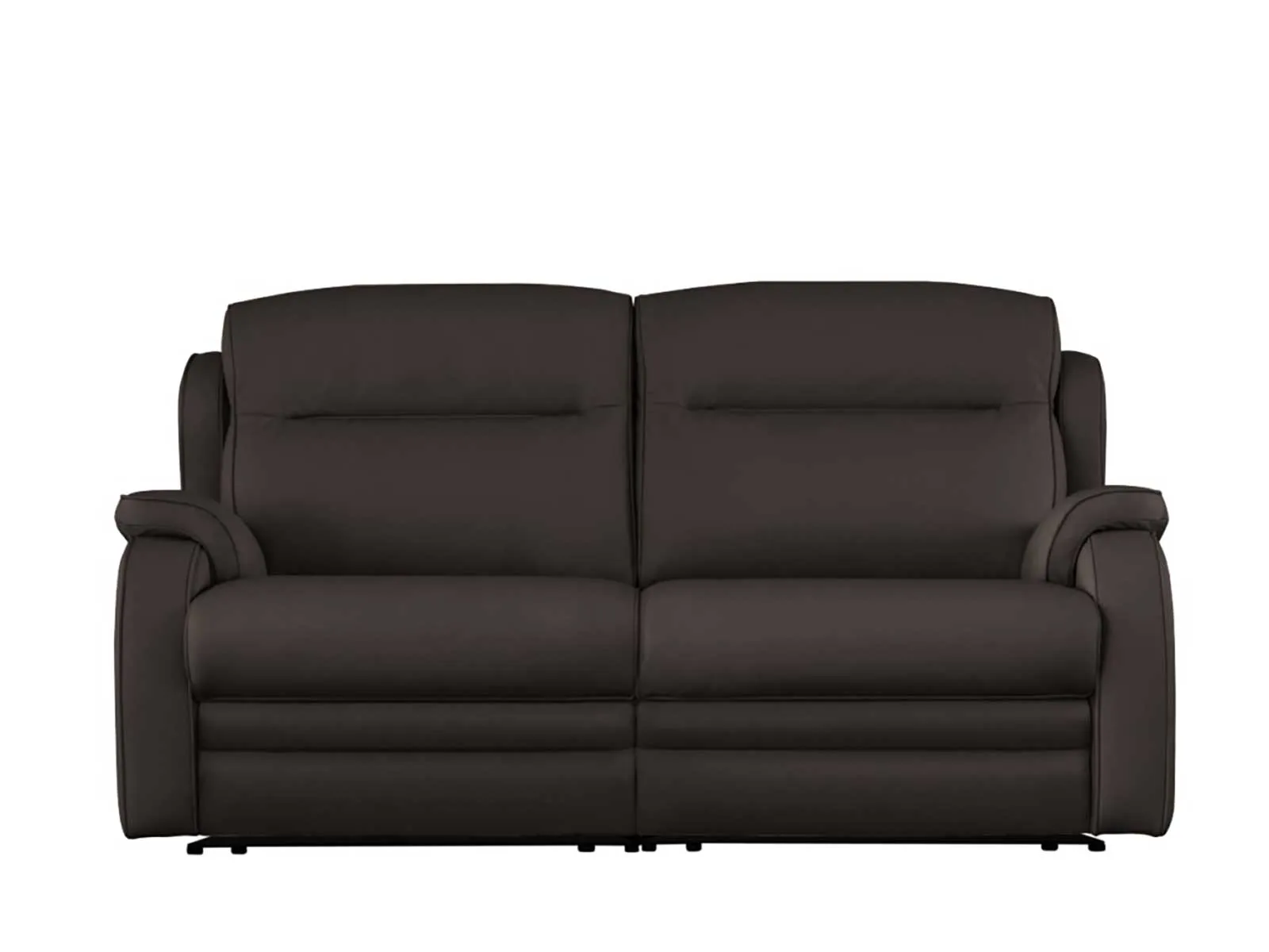 Large 2 Seater Manual Recliner Sofa
