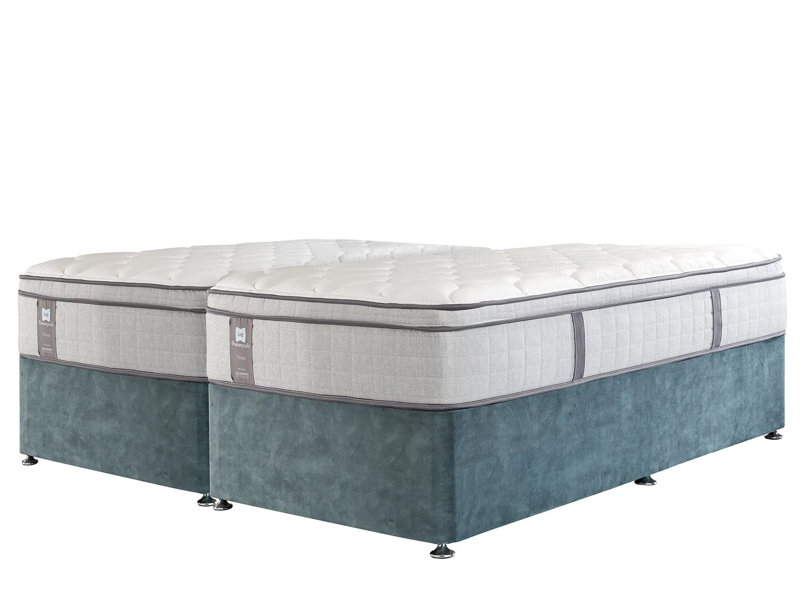 Super King Size Zip & Link Divan Set