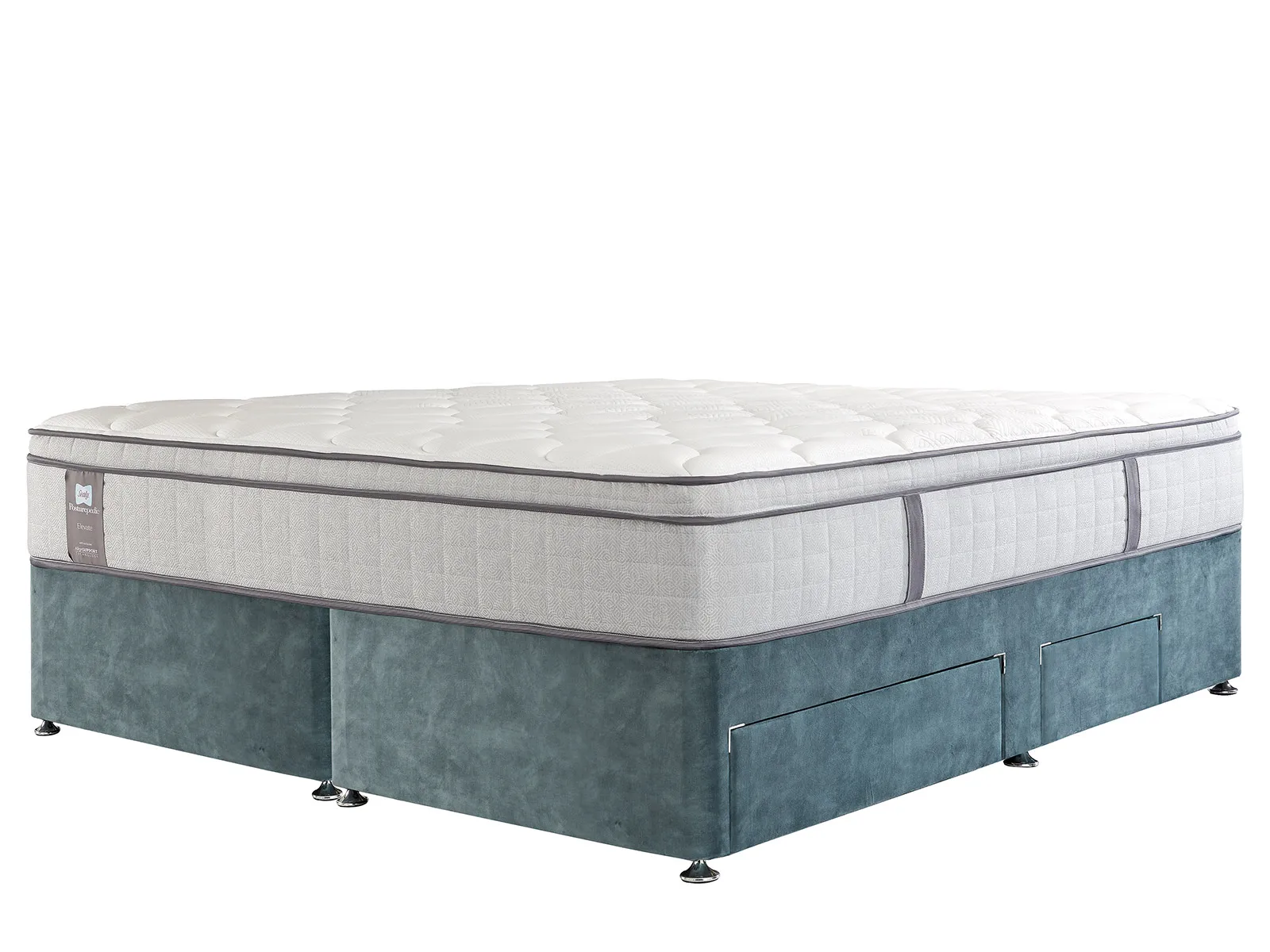 Super King Size 2+2 Drawer Divan Set