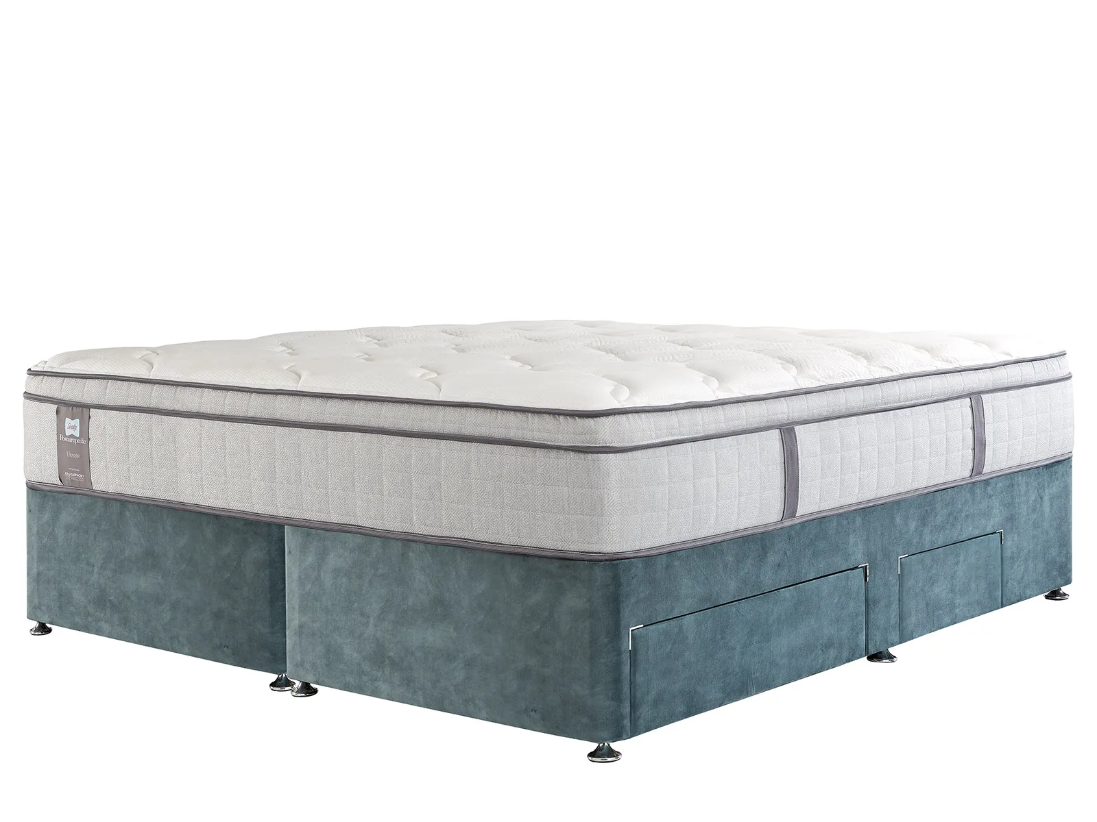 Super King Size 2+2 Drawer Divan Set