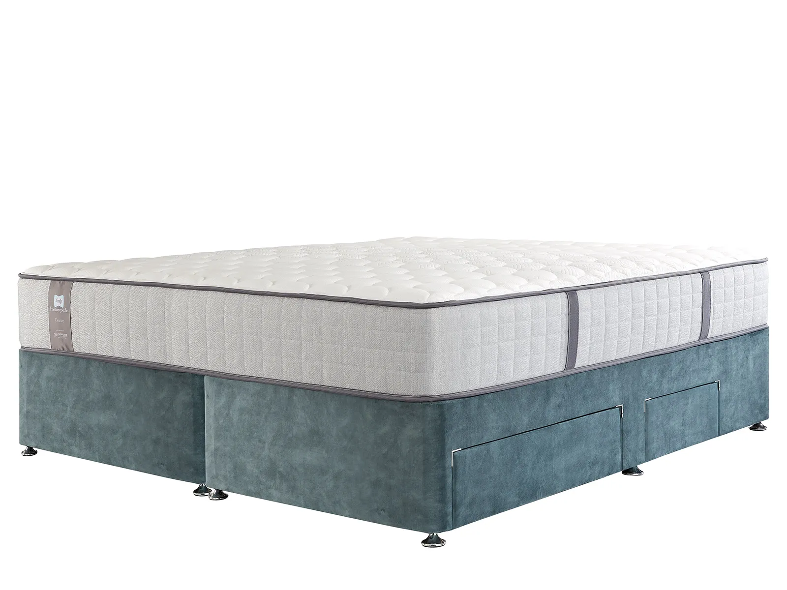 Super King Size 2+2 Drawer Divan Set