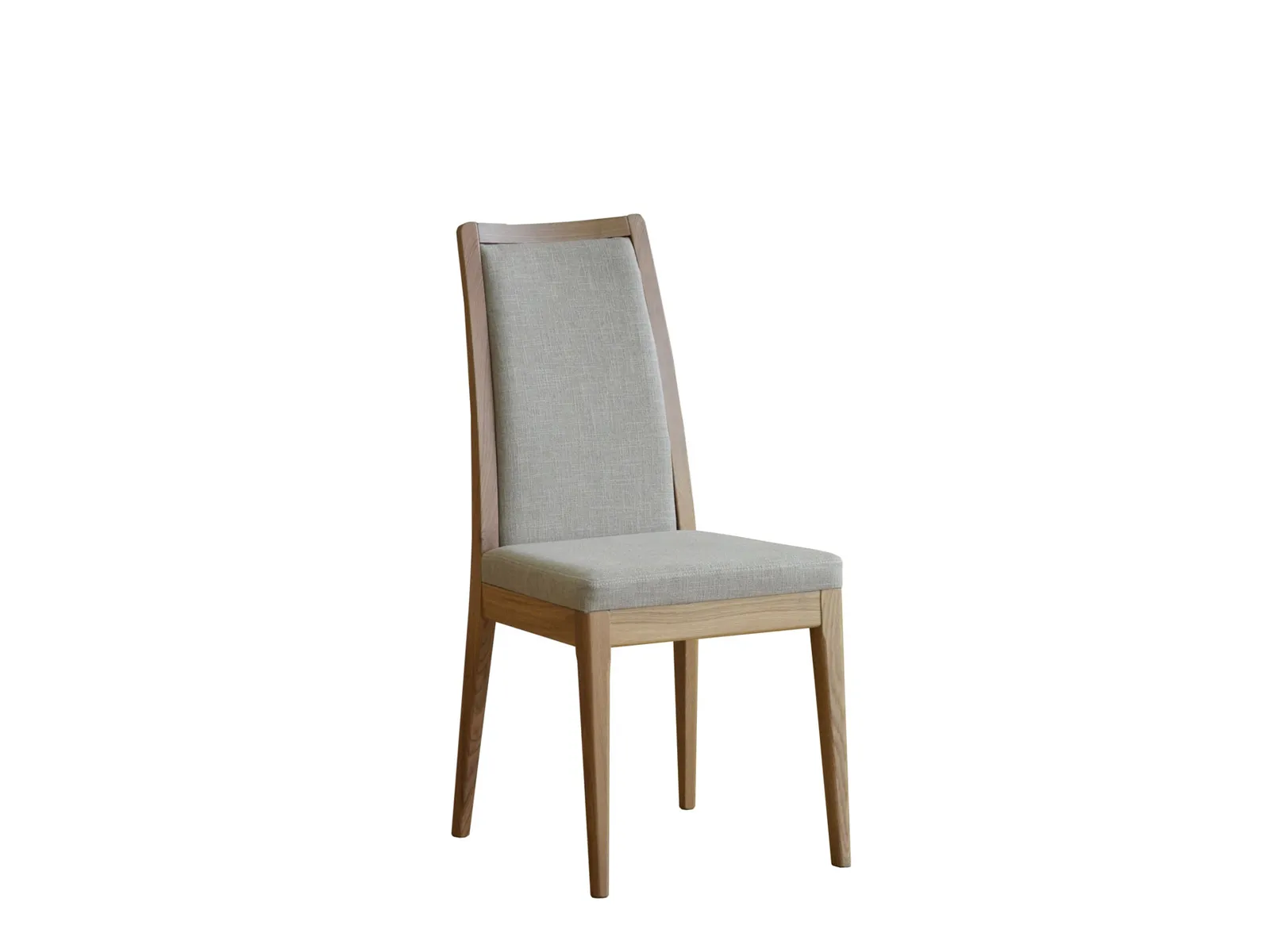 Fabric Upholstered Padded Back Dining Chair