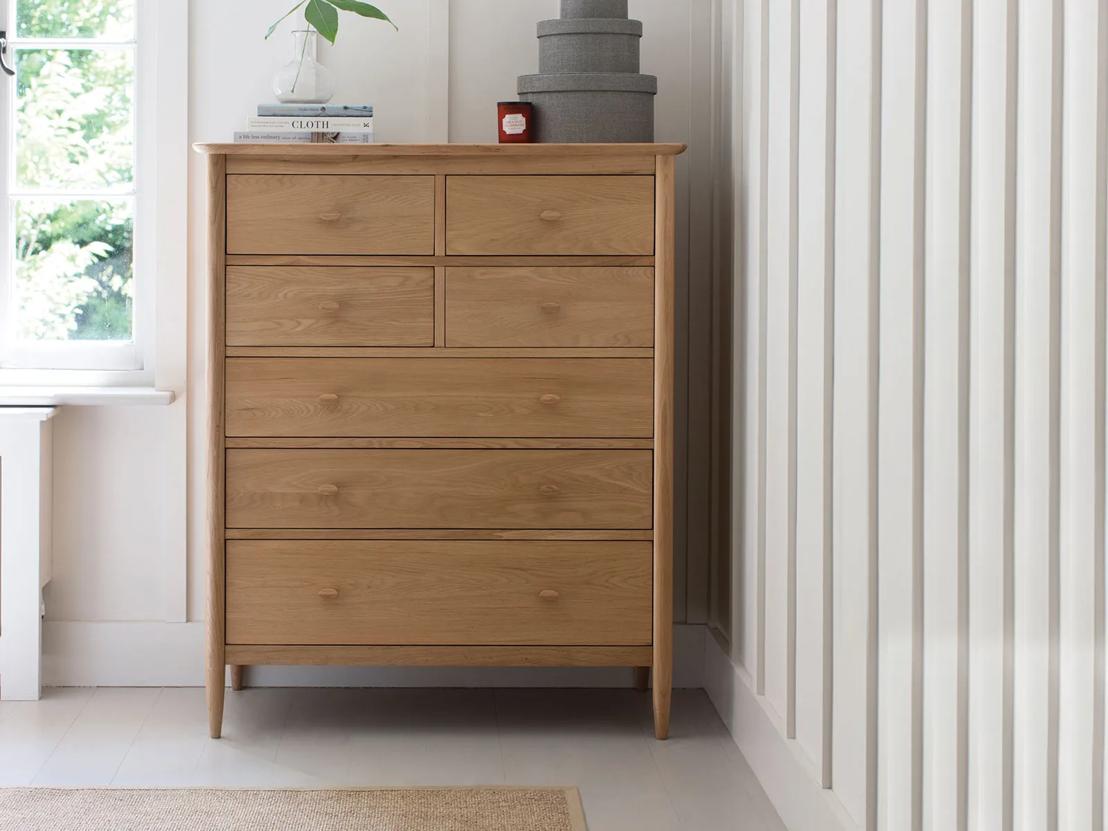 7 Drawer Tall Wide Chest