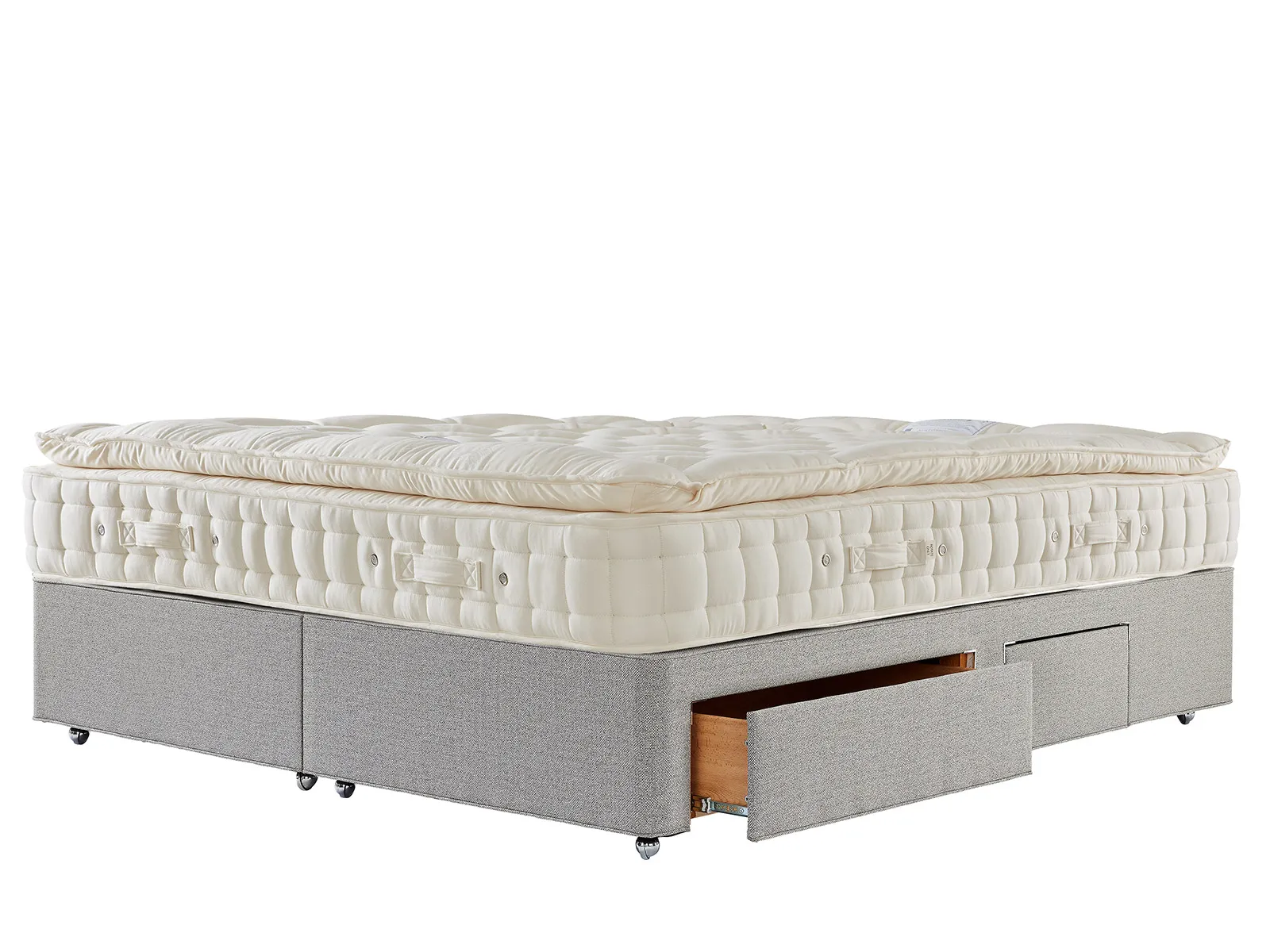 Super King Size 2+2 Drawer Divan Set