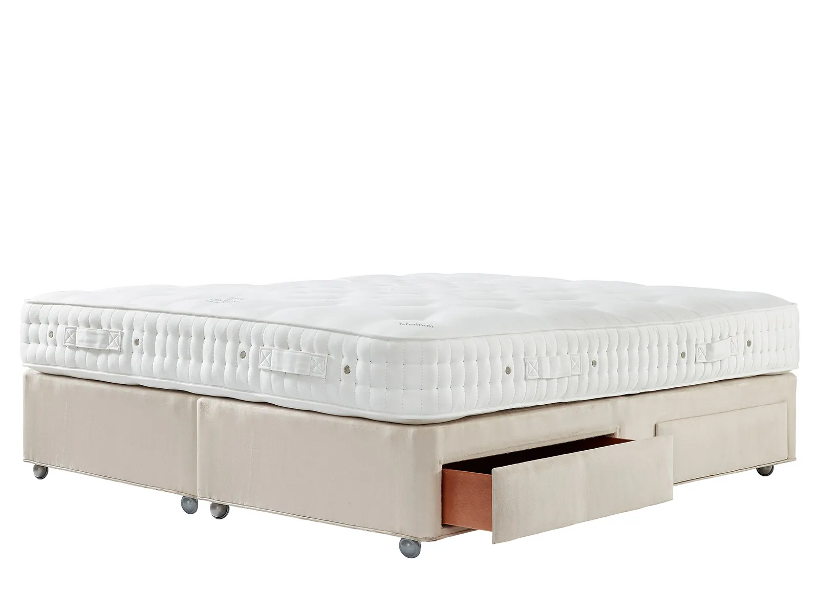 Super King Size 4 Drawer Divan Set