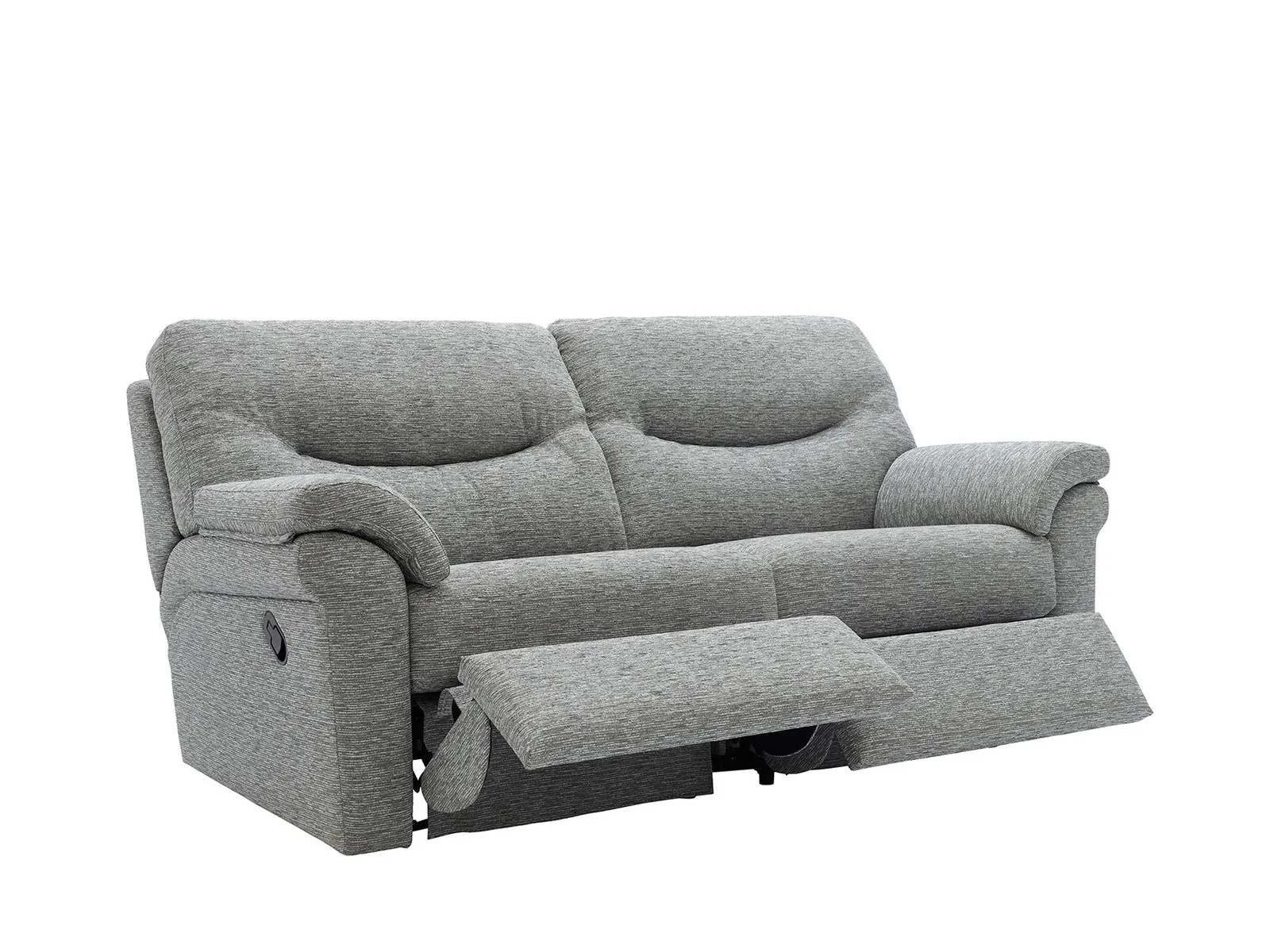 3 Seater Manual Double Recliner Sofa