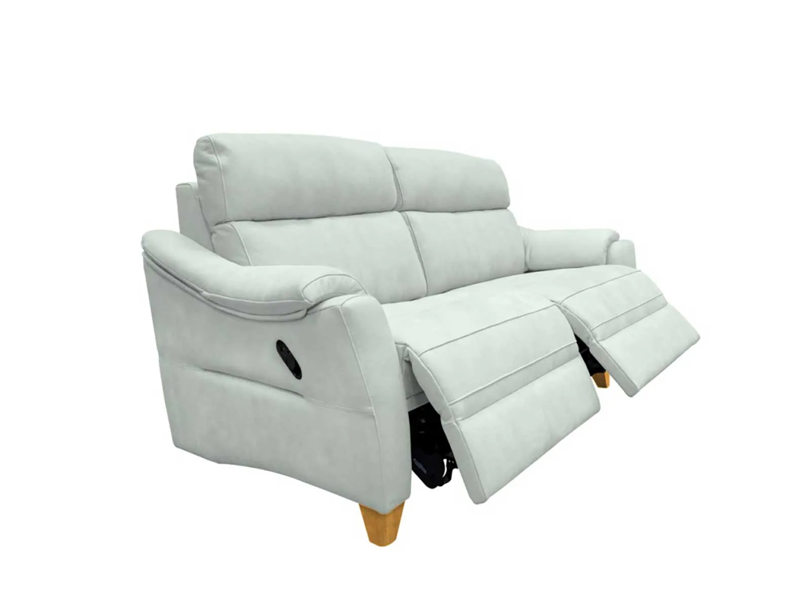 Large Manual Recliner Sofa