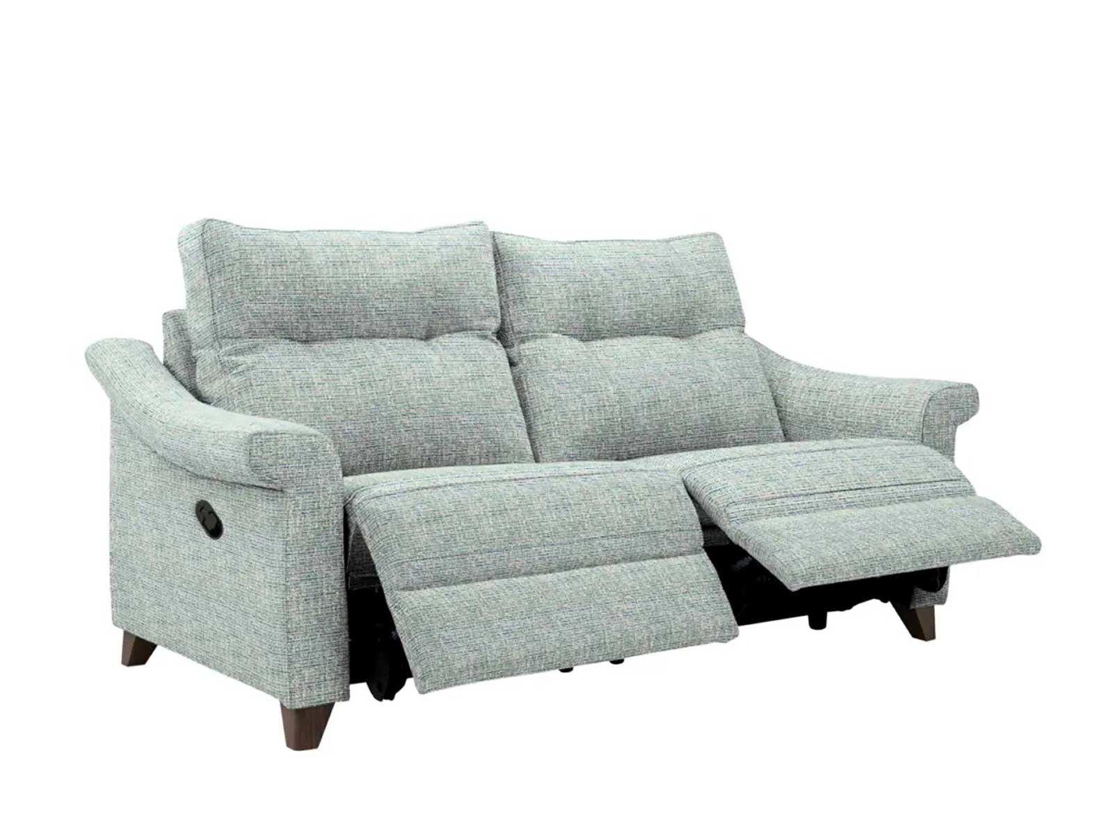 Large Manual Recliner Sofa
