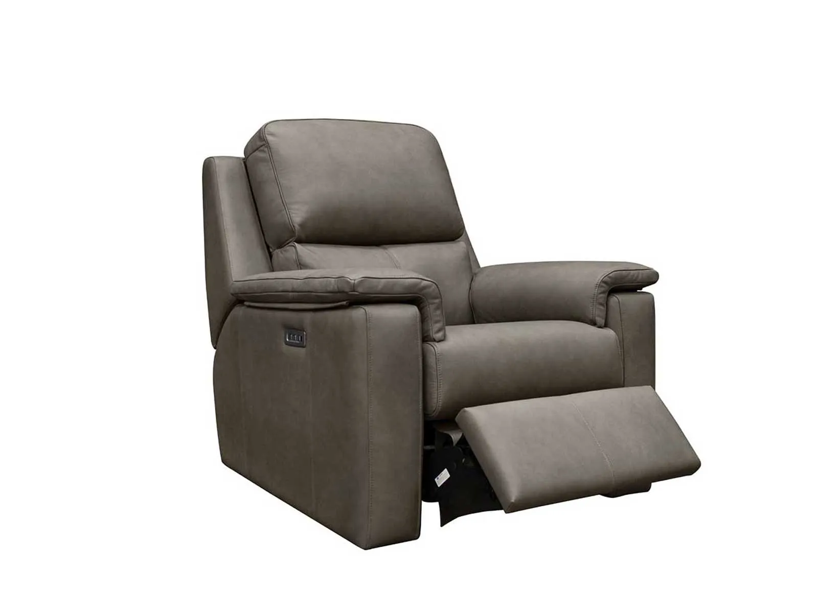 Power Recliner Chair With Headrest & Lumbar