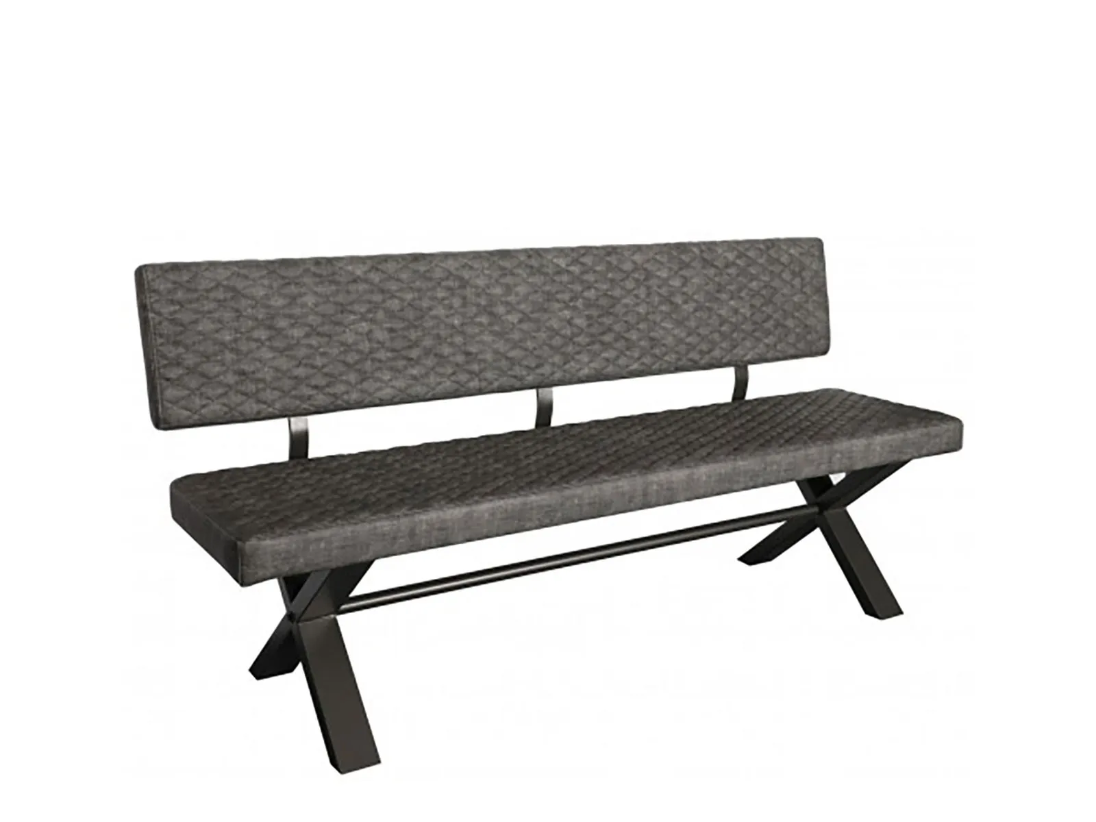 180cm Upholstered High Back Bench