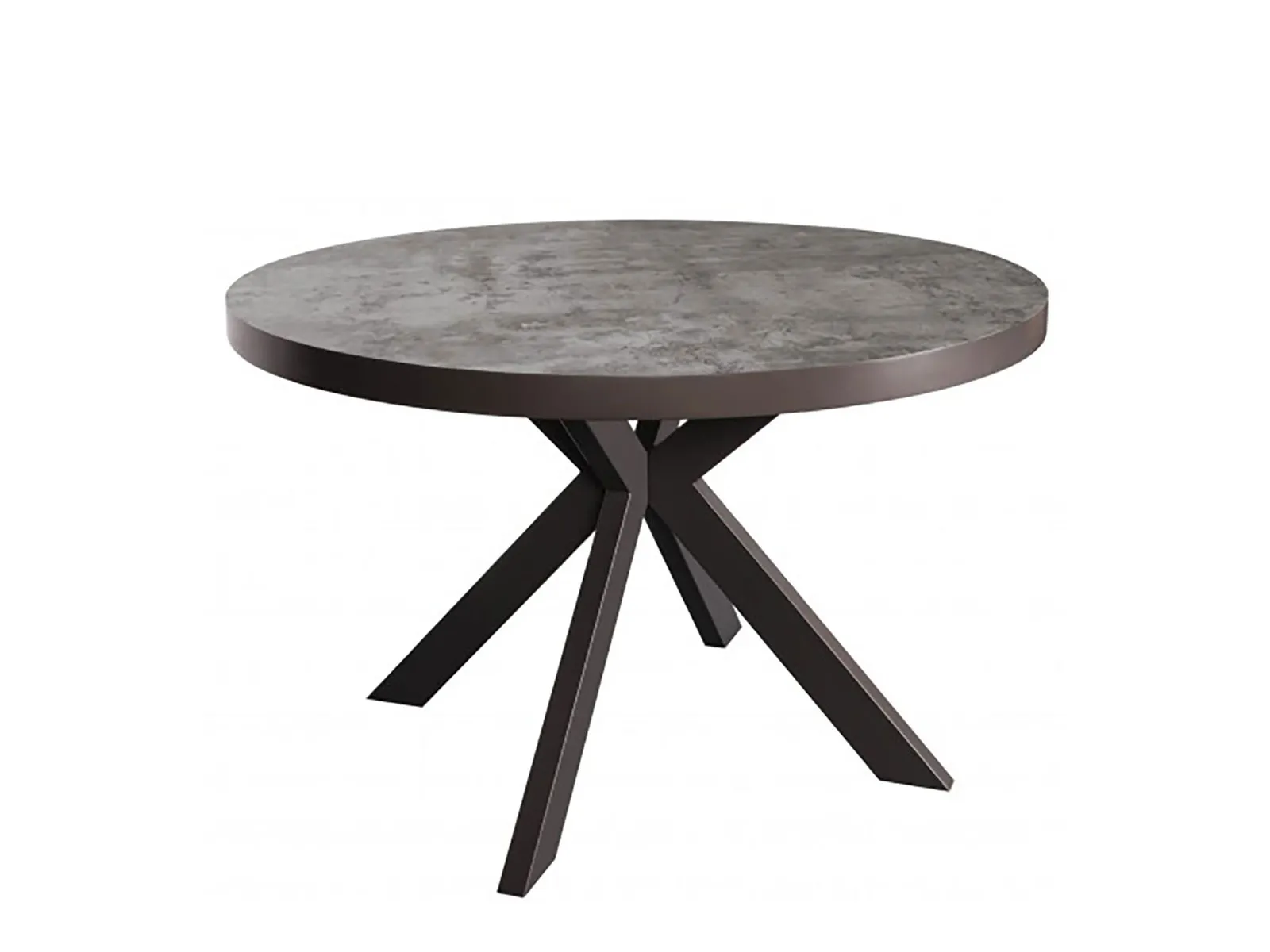 120 Round Dining Table Stone Effect