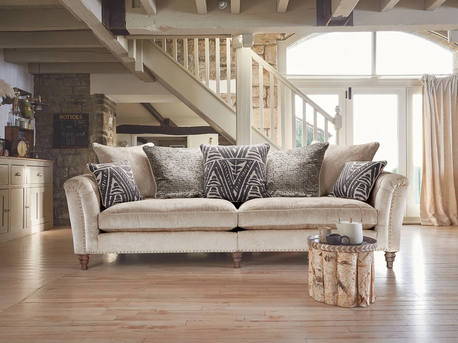 Grand Split Sofa
