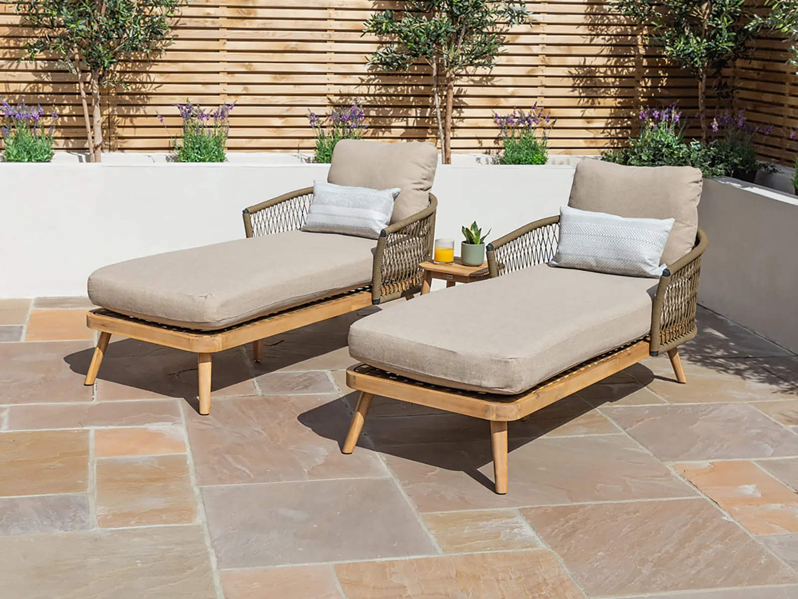 Sun Lounger Set