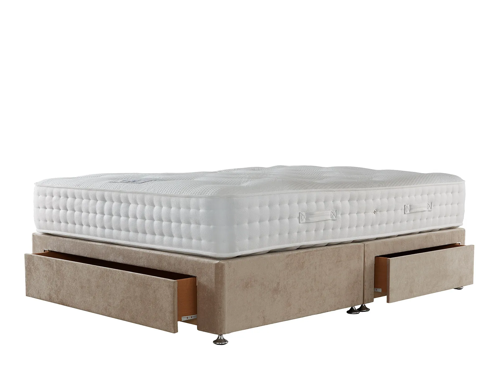 Double 2 Drawer + Jumbo Drawer Divan Set