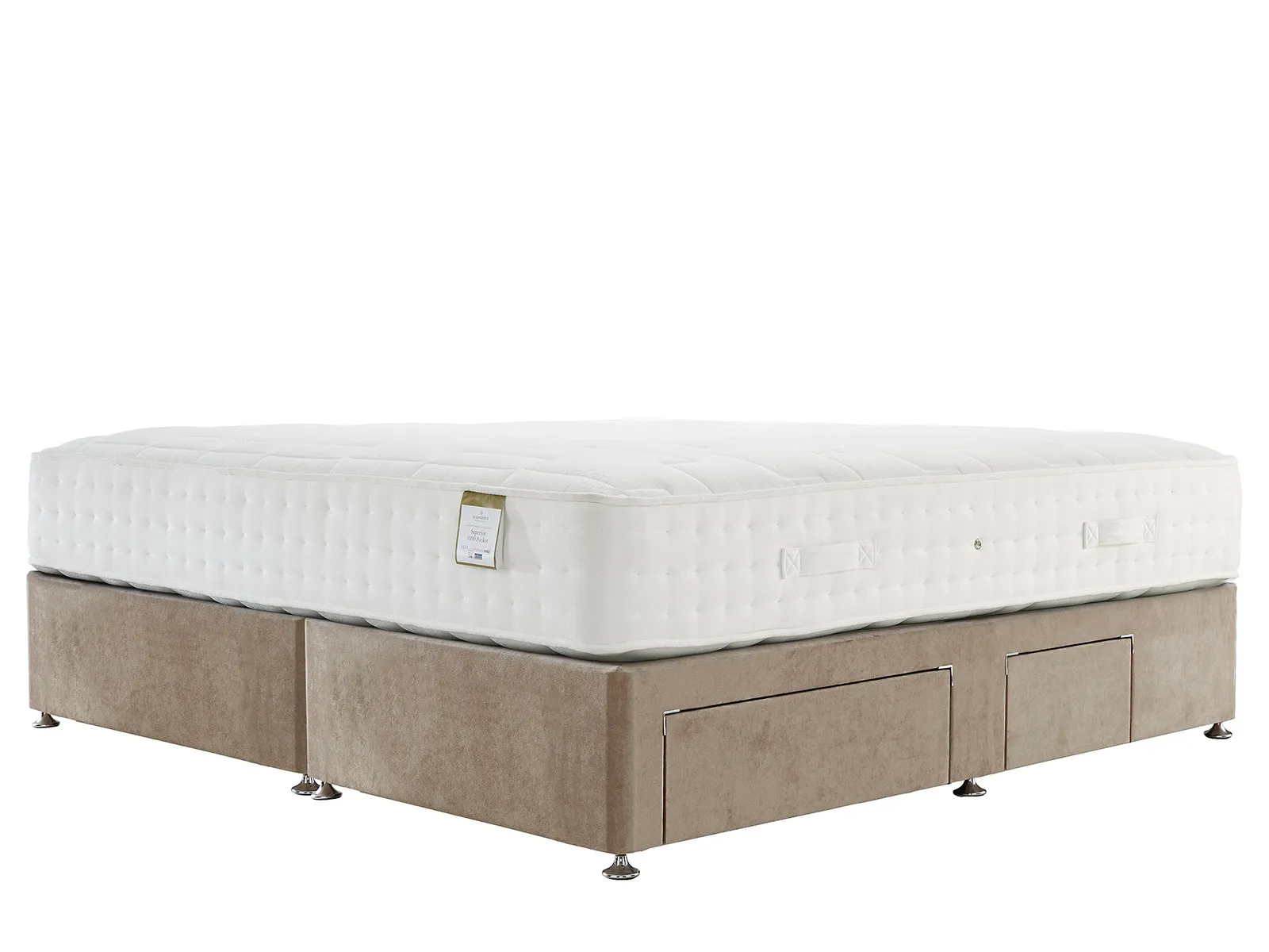 Super King 2+2 Drawer Divan