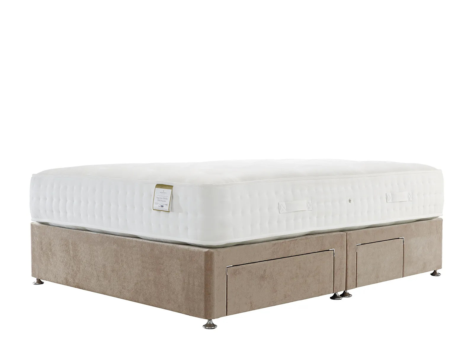 King Size 2+2 Drawer Divan Set