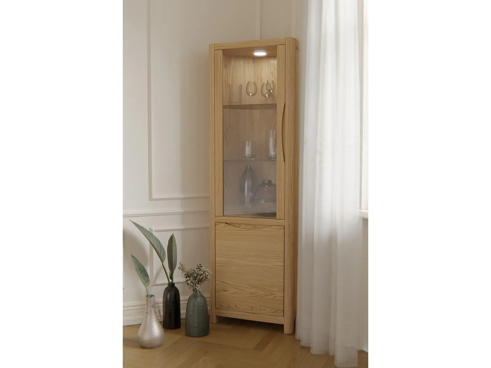 Corner Display Cabinet