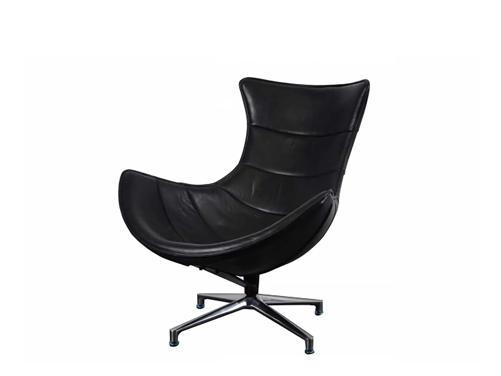 Costello Chair Black Leather