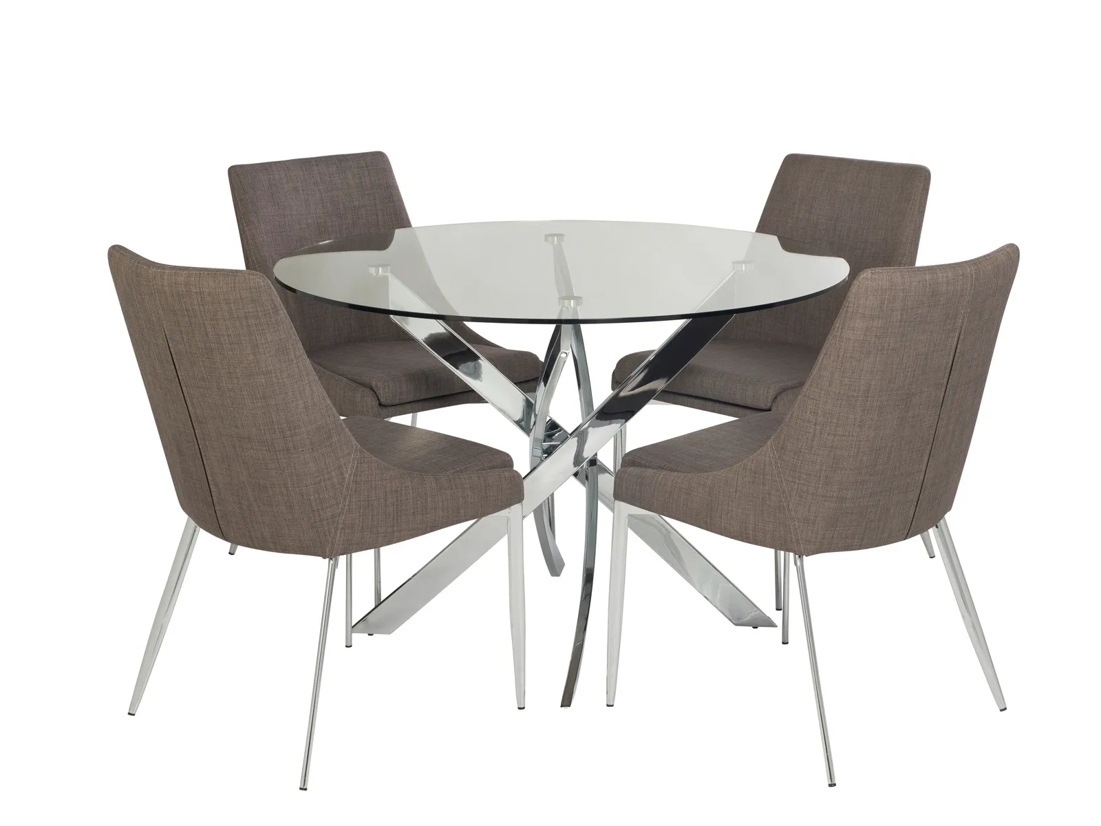 Round Dining Table & 4 Jupiter Chairs