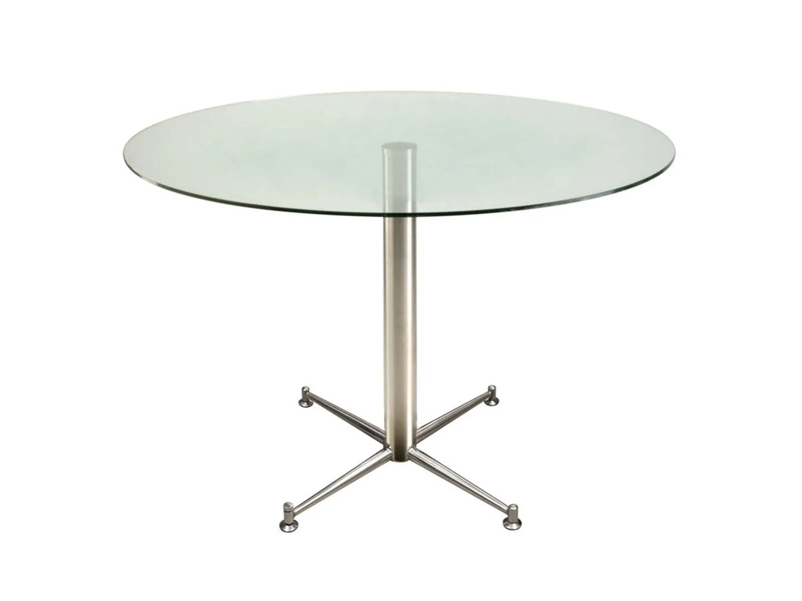 100cm Circular Glass Dining Table