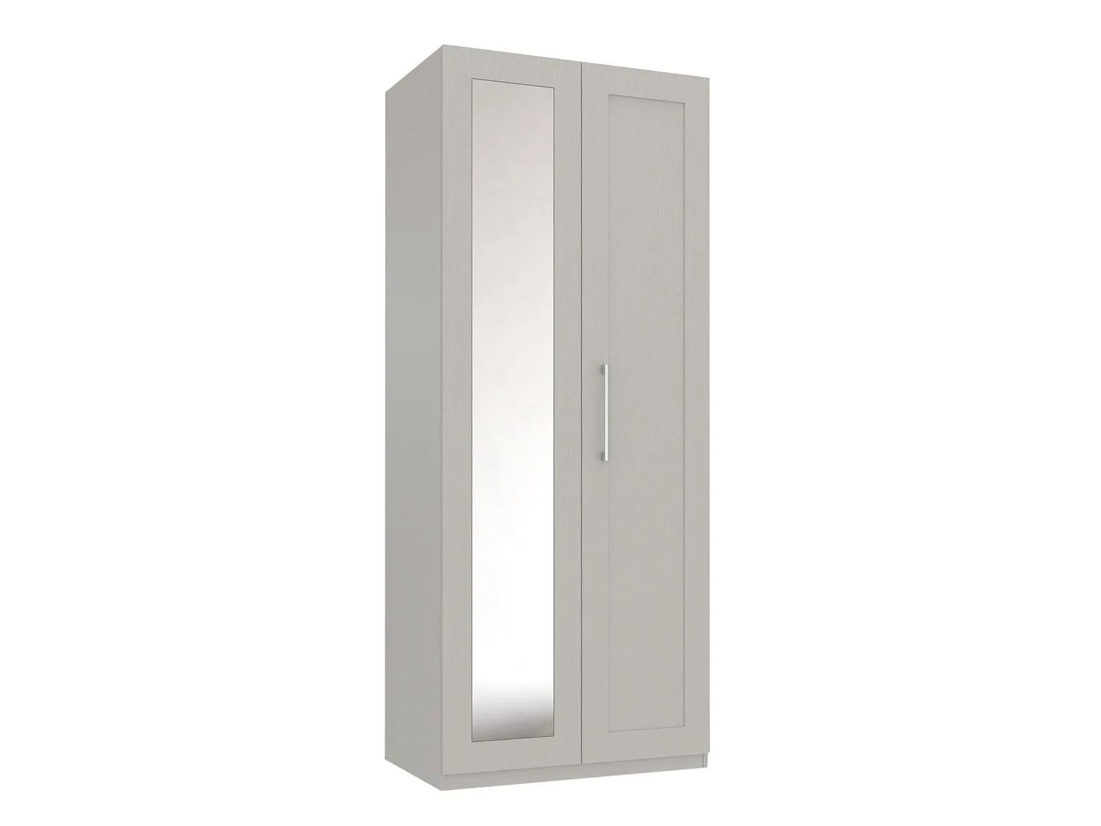 2 Door Wardrobe With Mirror