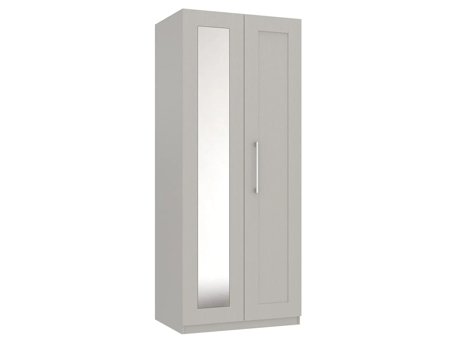 Tall 2 Door Wardrobe With Mirror