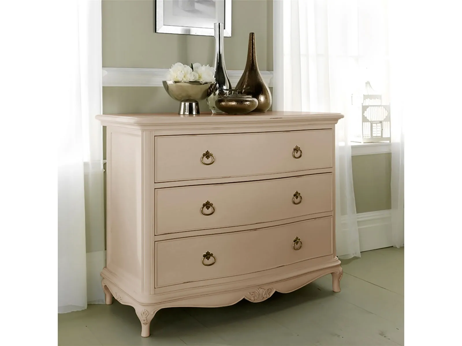 3 Drawer Low Chest