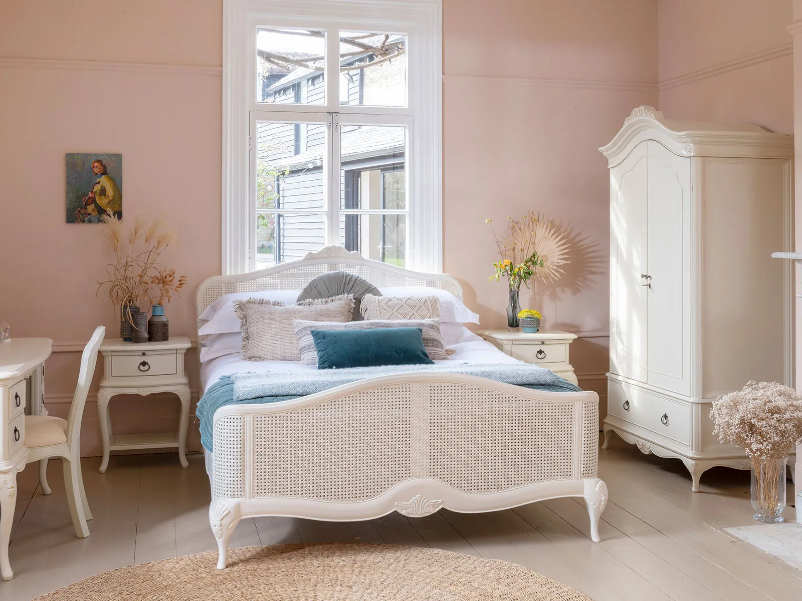 King Size Rattan Bed Frame