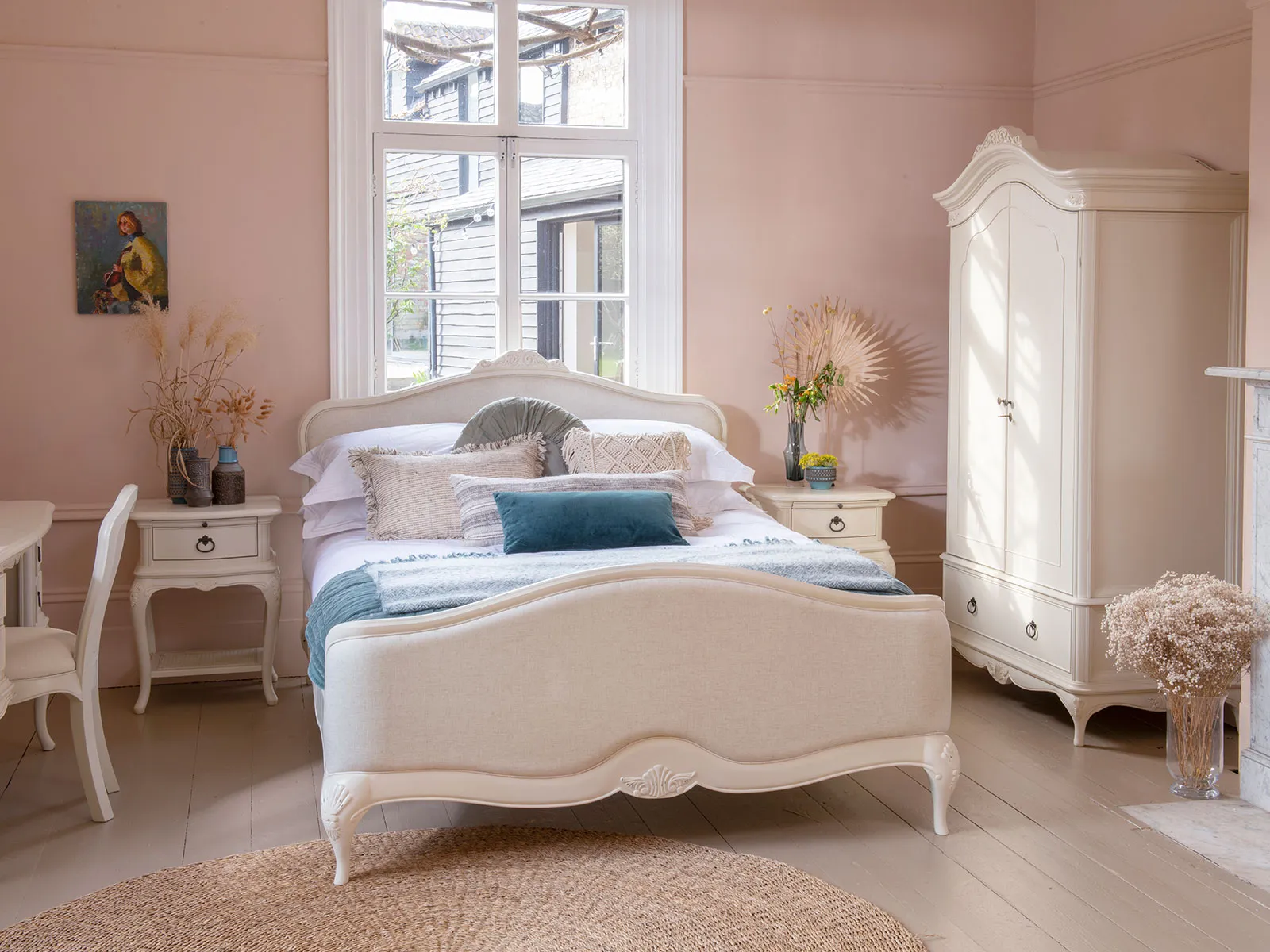 Double Upholstered Bed Frame