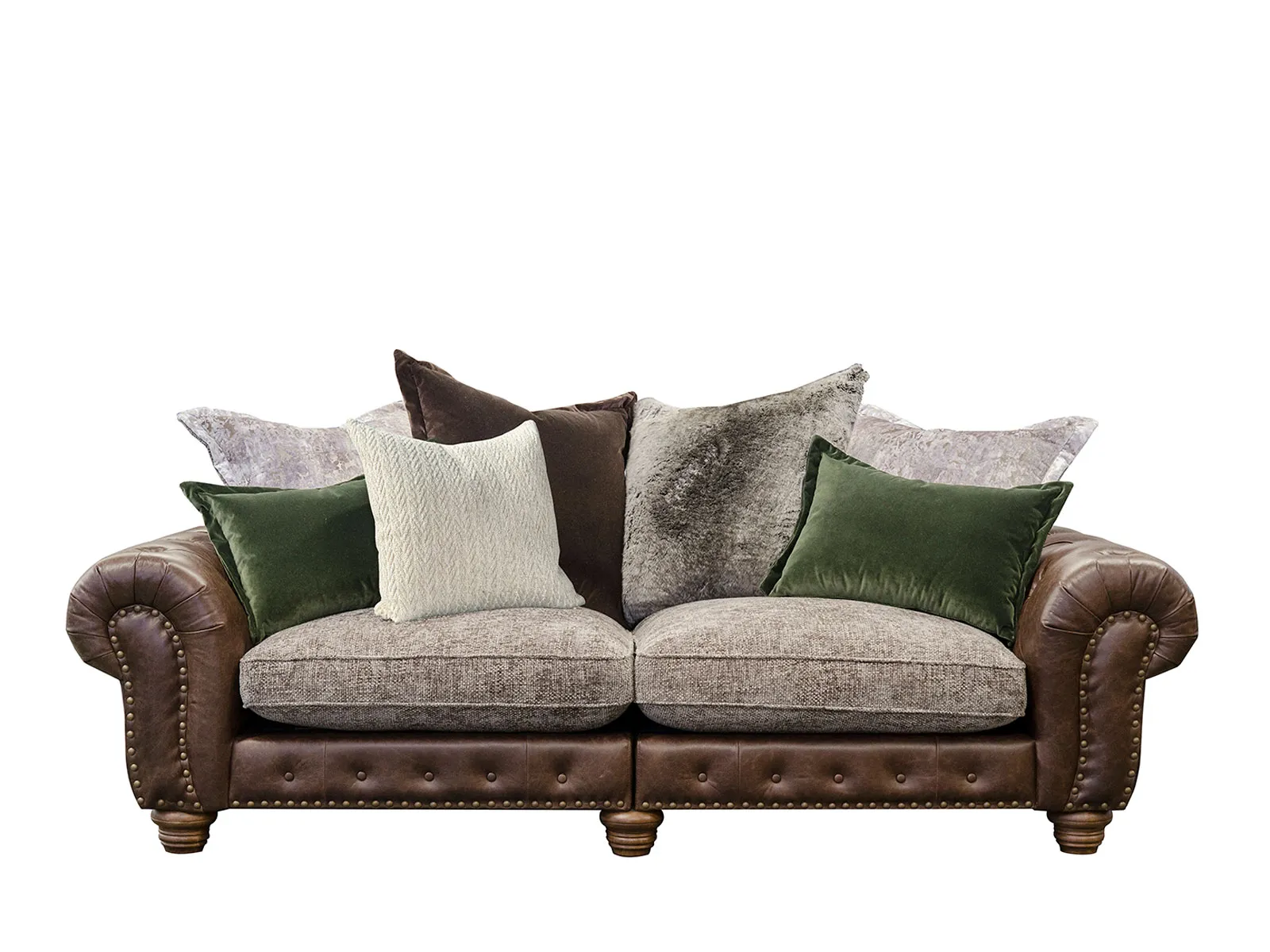 Large Split Sofa - Pillow Back