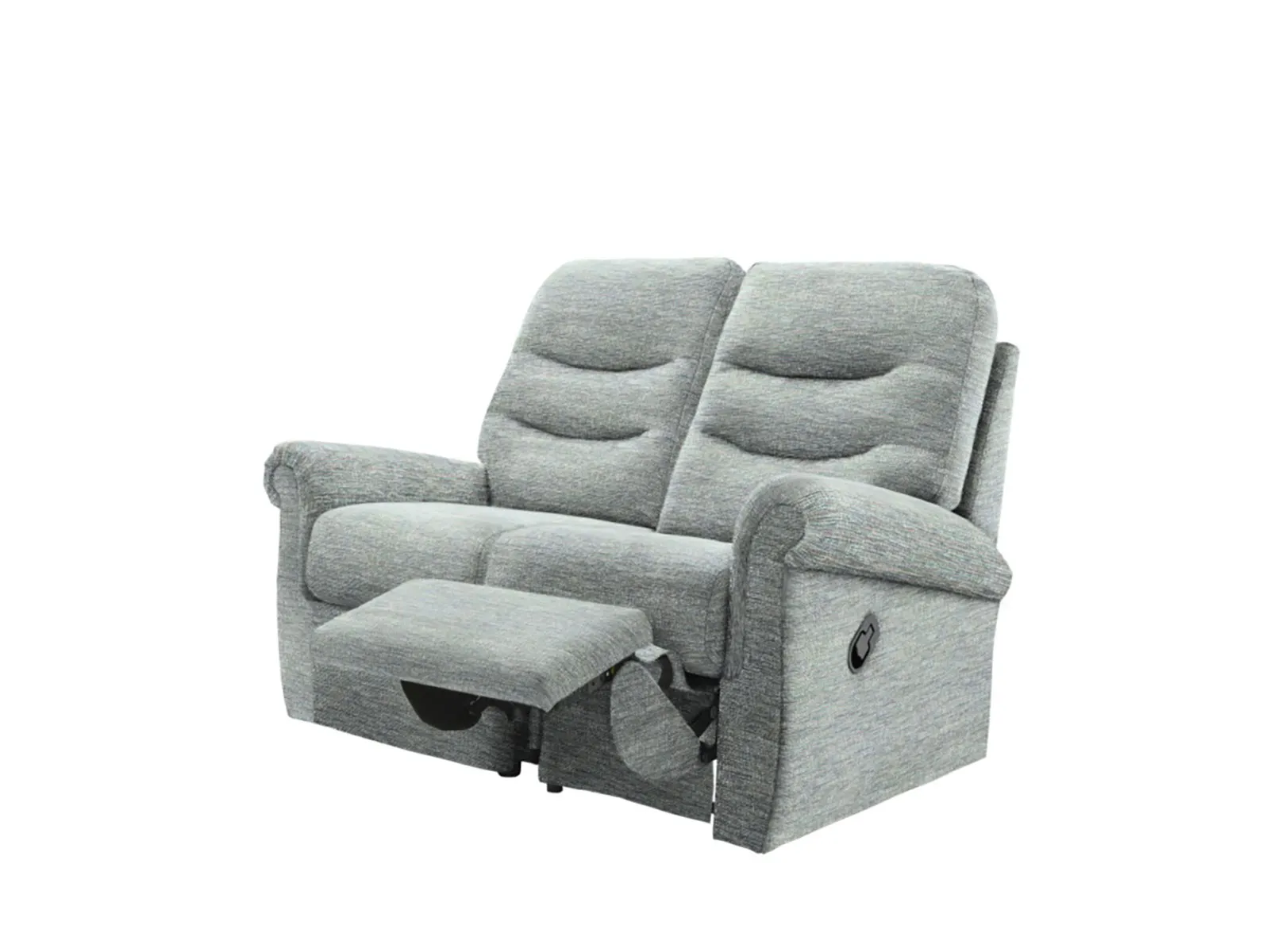 2 Seater Right Manual Recliner Sofa