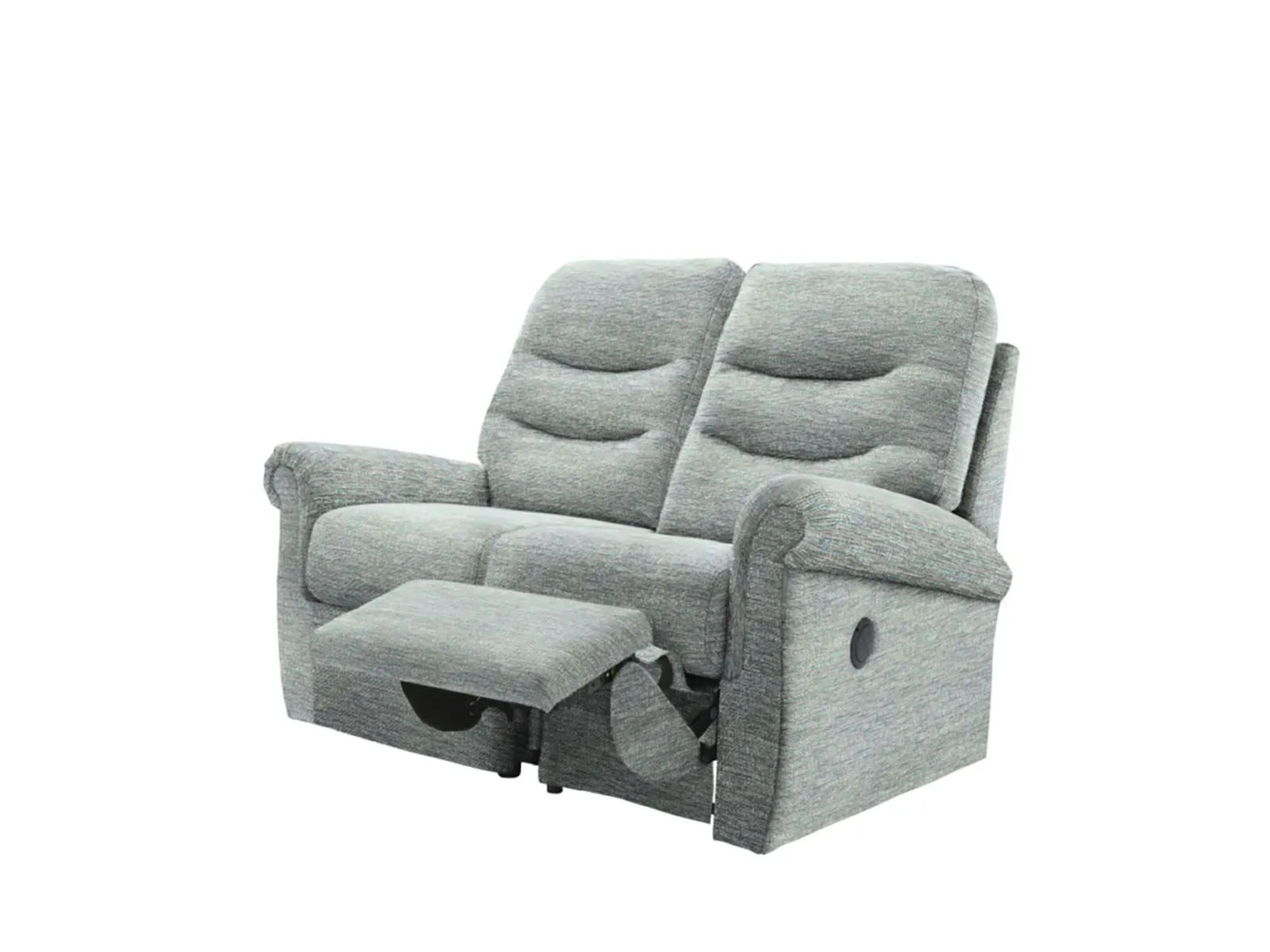 2 Seater Right Power Recliner Sofa