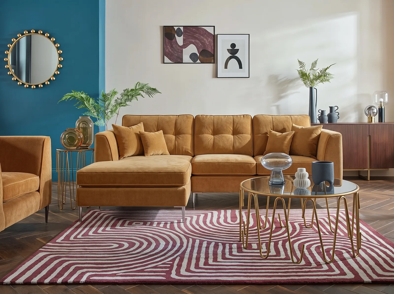 Small Chaise Sofa - Left Hand Facing