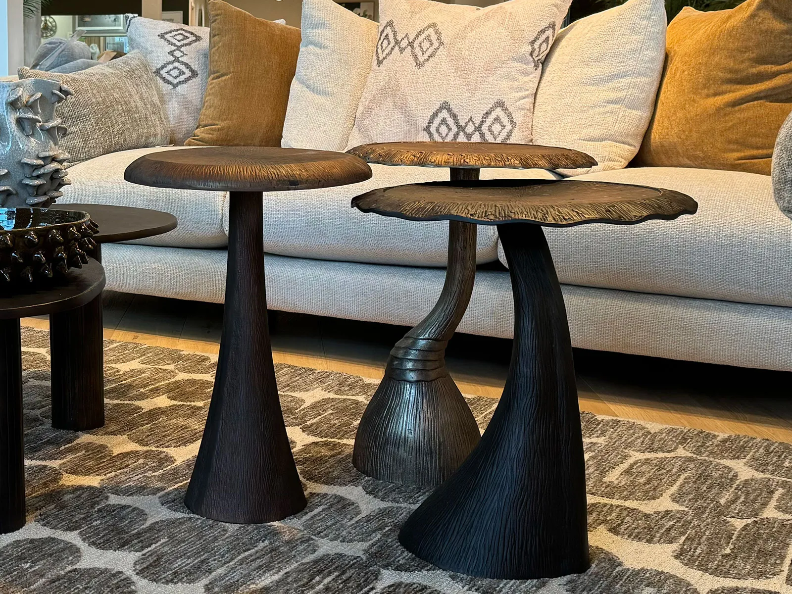 Button Side Table