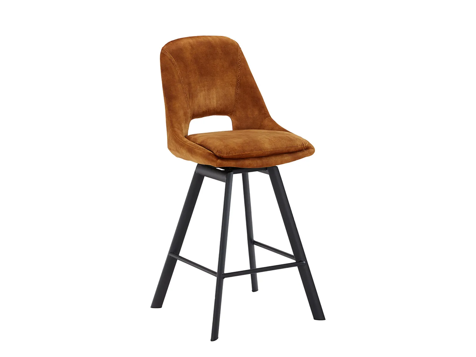 Anvil Bar Stool - Curry