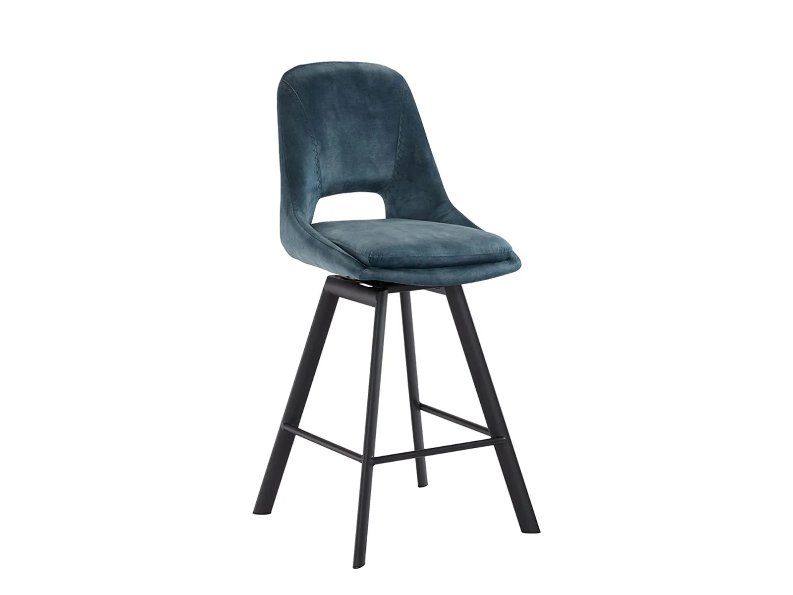 Anvil Bar Stool - Aqua