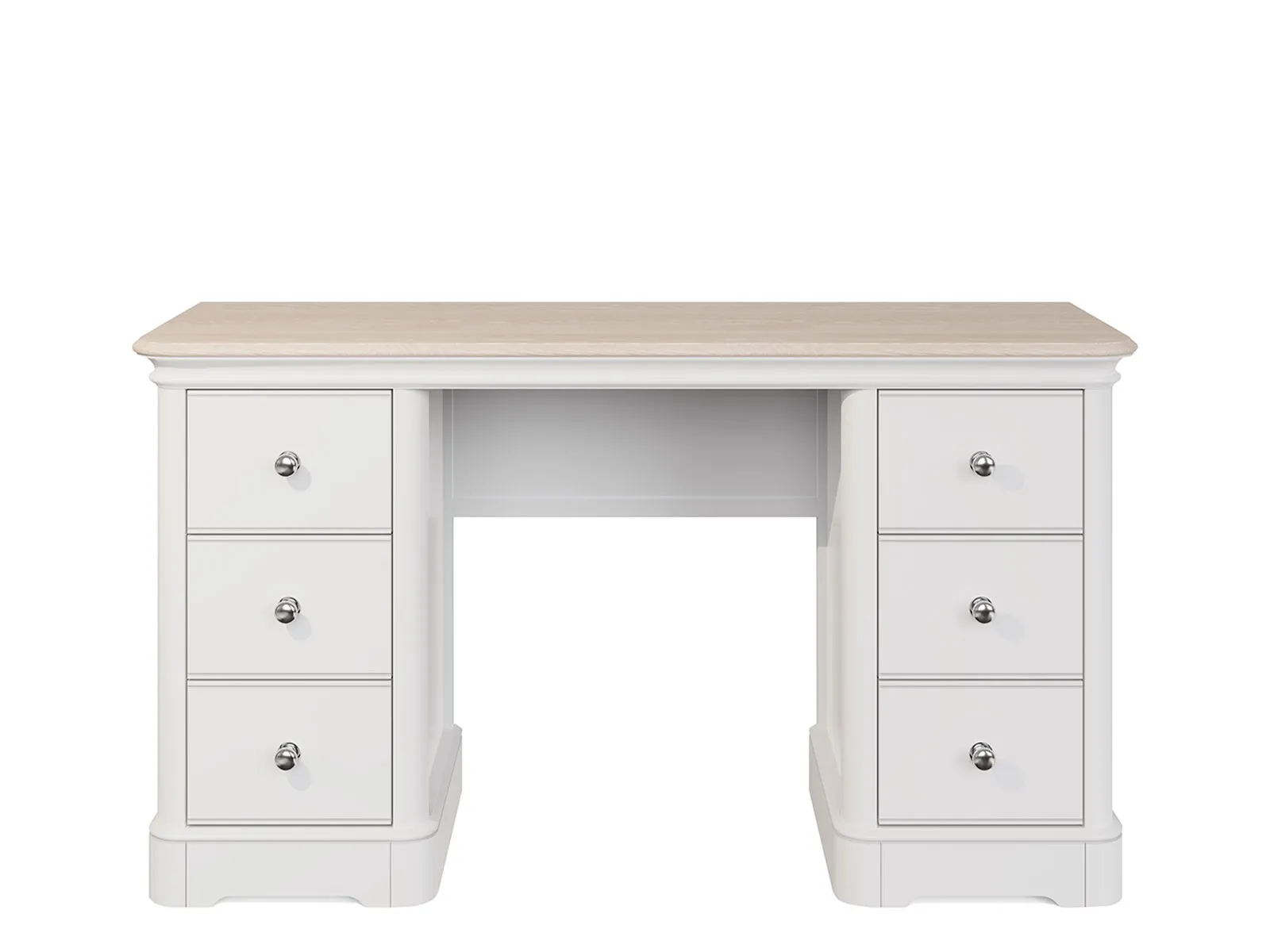Double Pedestal Dressing Table