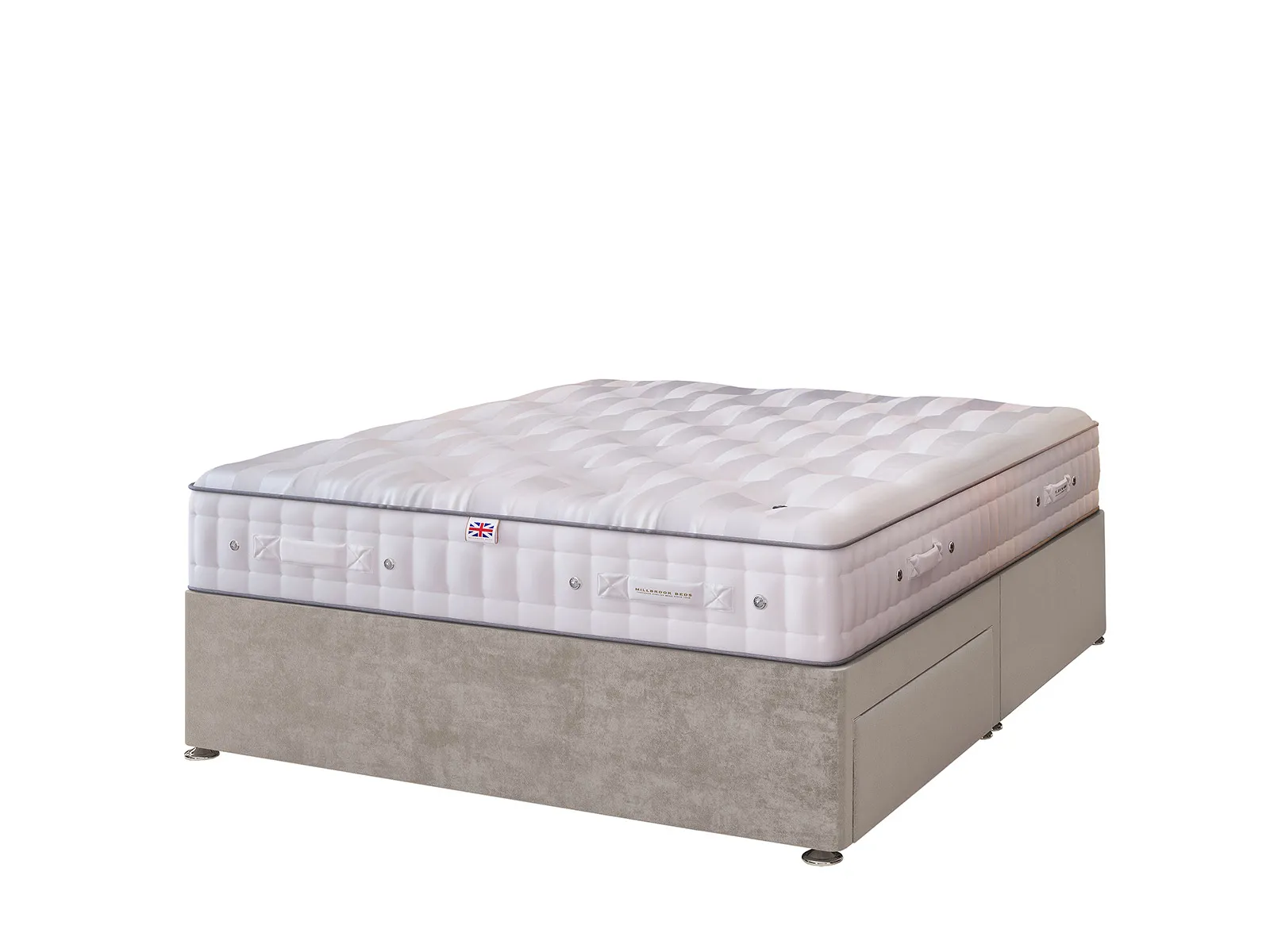 King Size 2 Drawer Divan Set