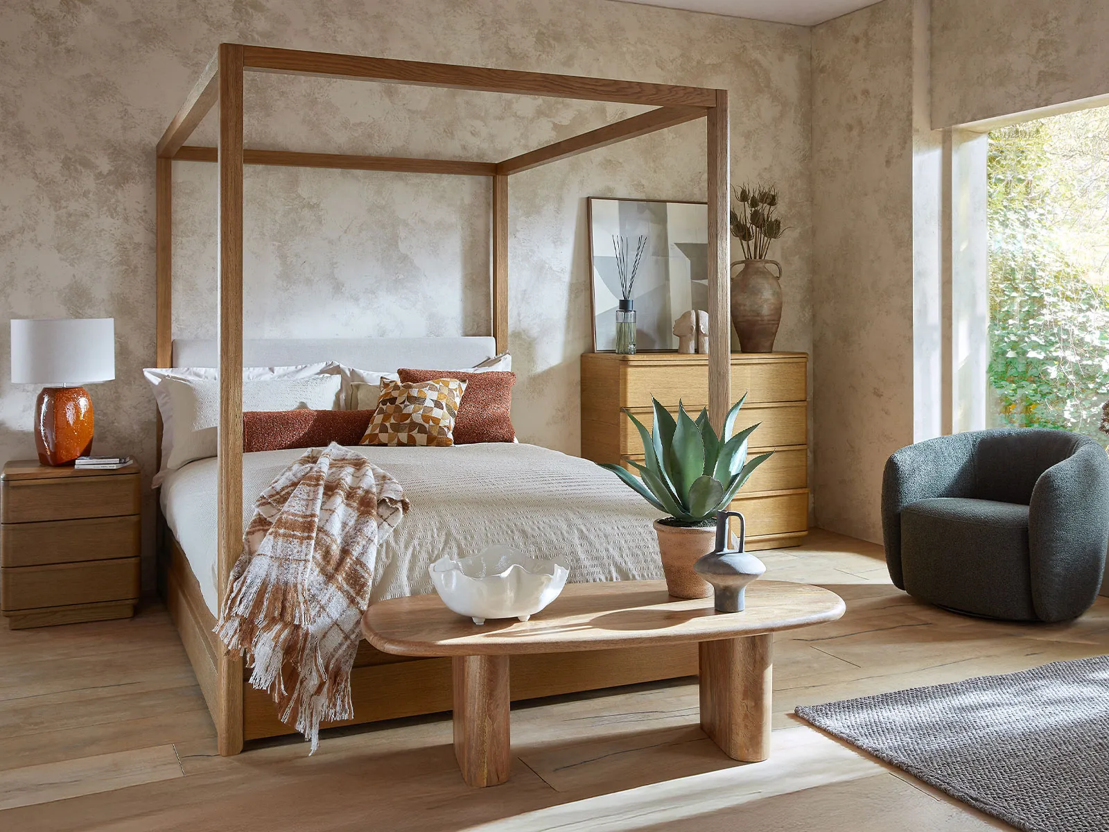 Super King Size Four Poster Bed Frame
