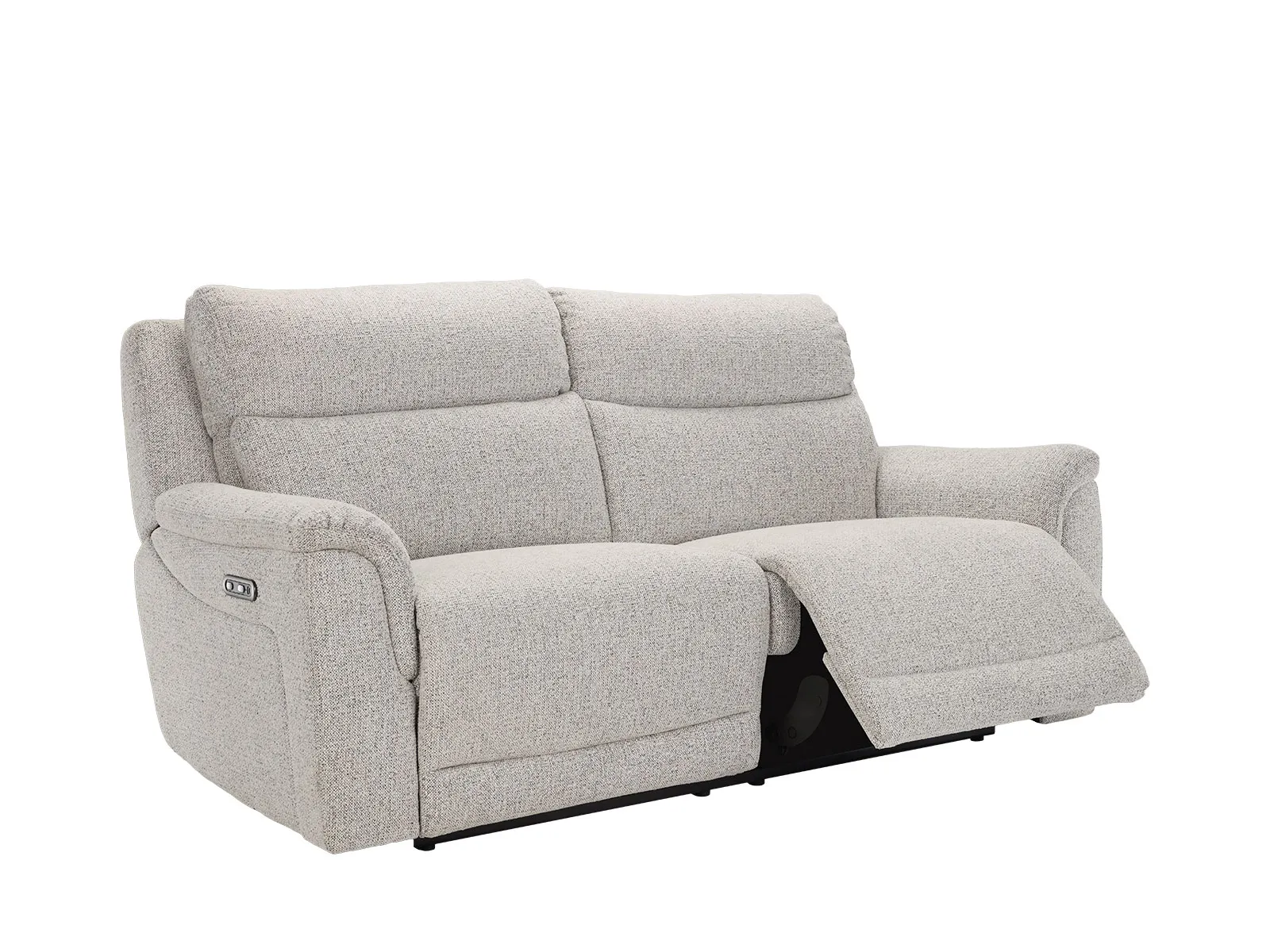 Large Power Recliner Sofa With Head Tilt