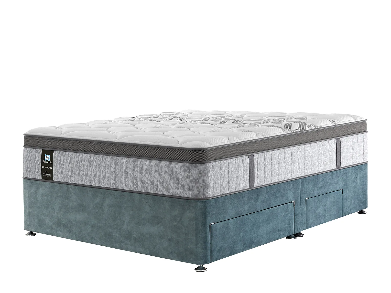 King Size 2+2 Drawer Divan Set