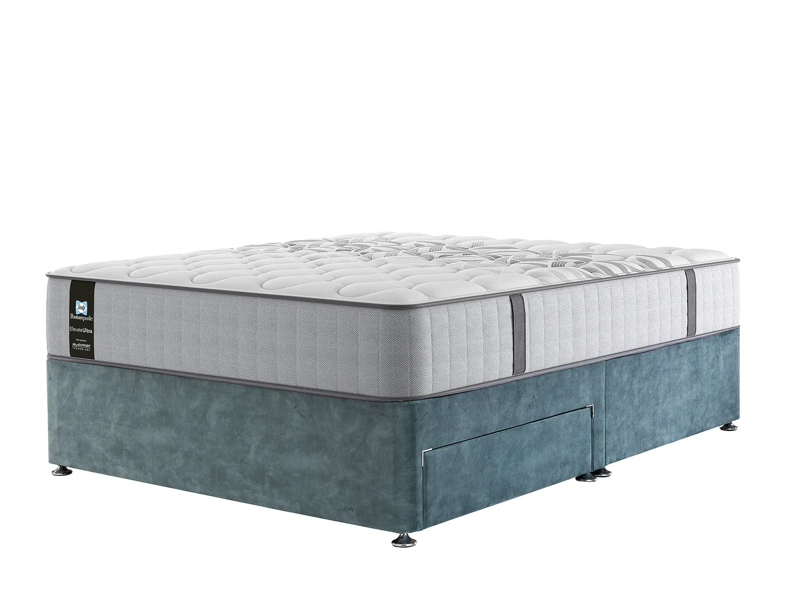 King Size 2 Drawer Divan Set