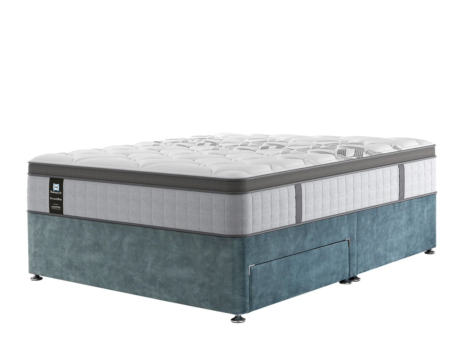 King Size 2 Drawer Divan Set