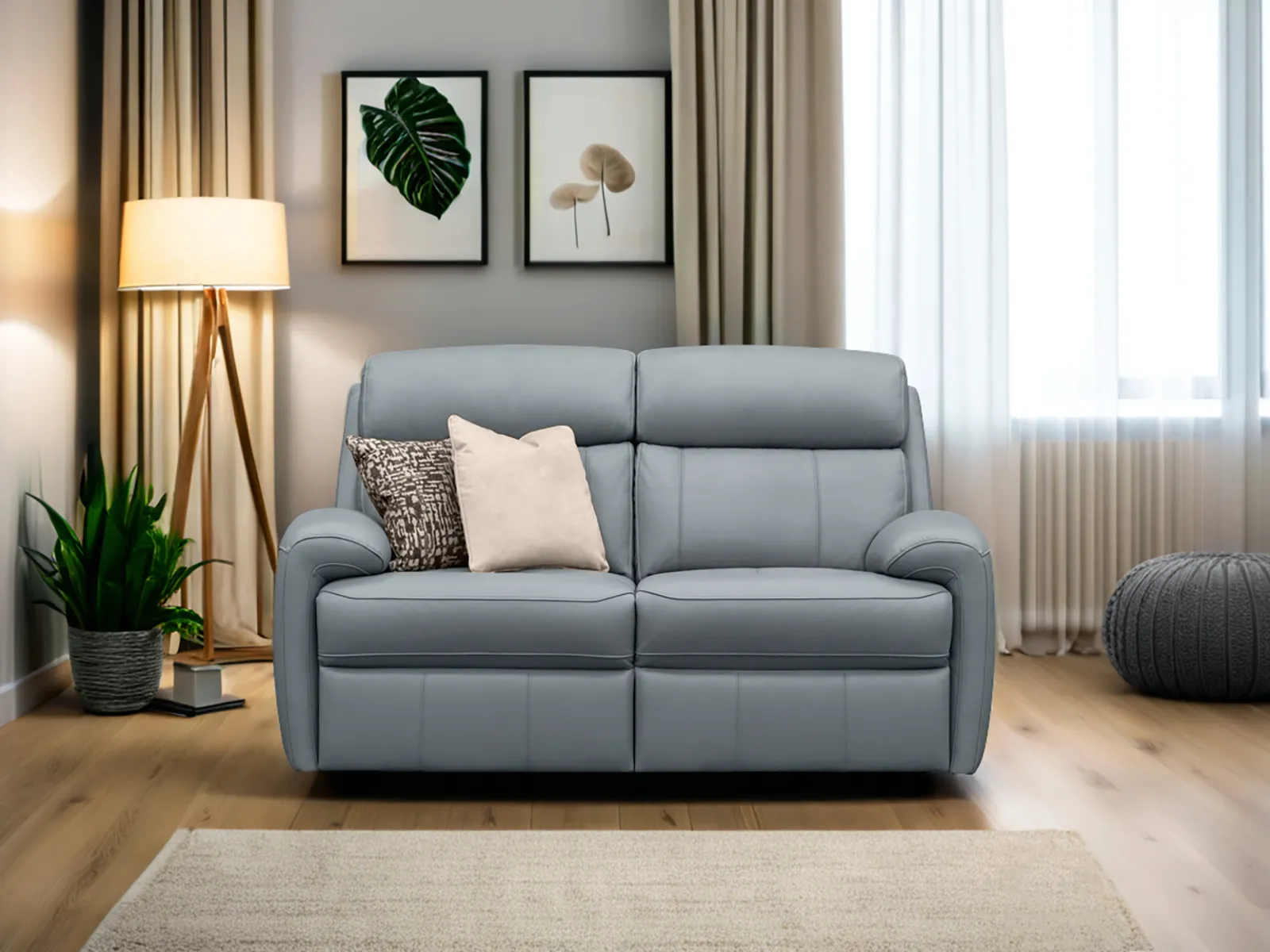 3 Seater Power Recliner Sofa With Heat