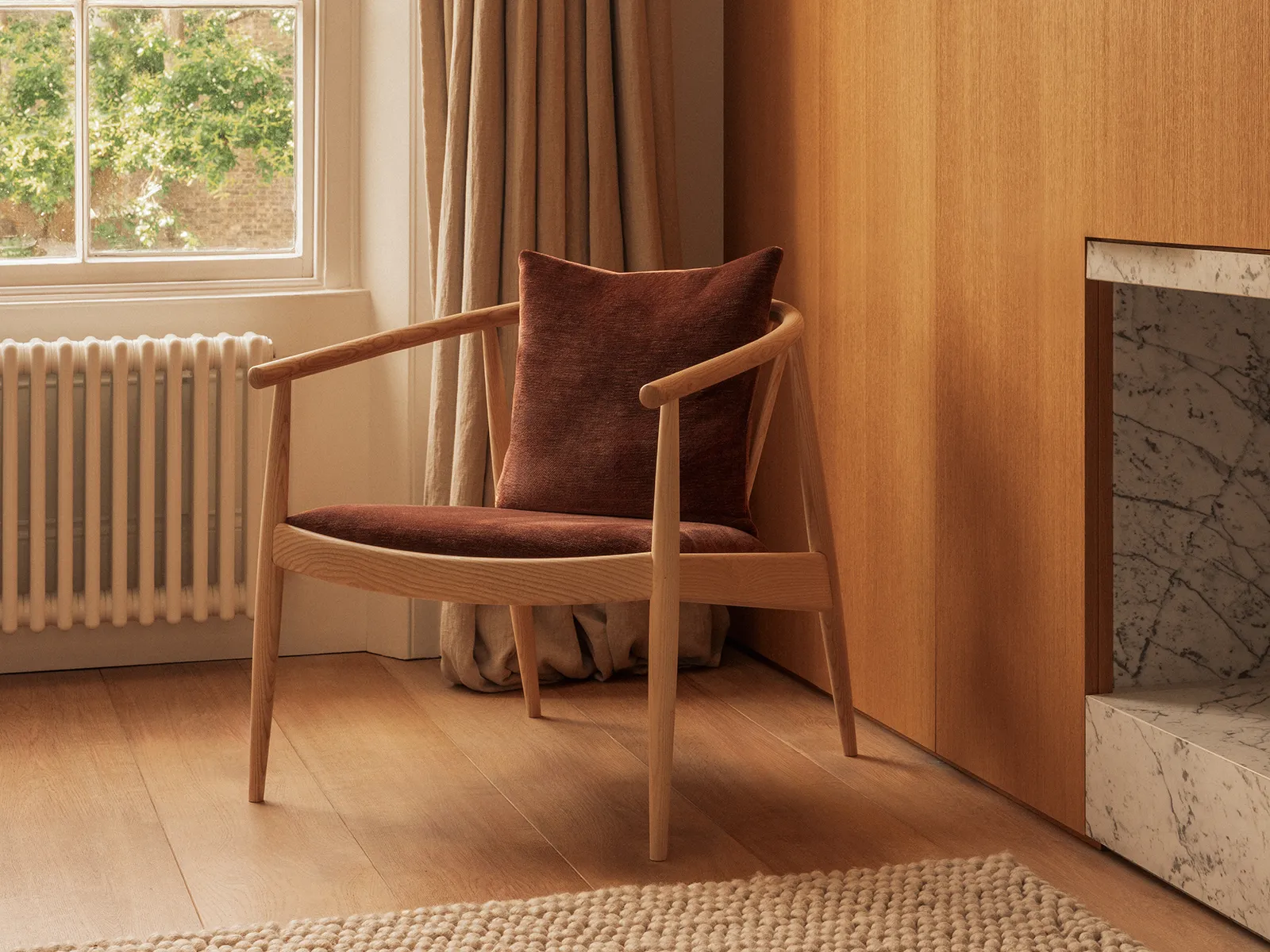 Chair With Back Cushion